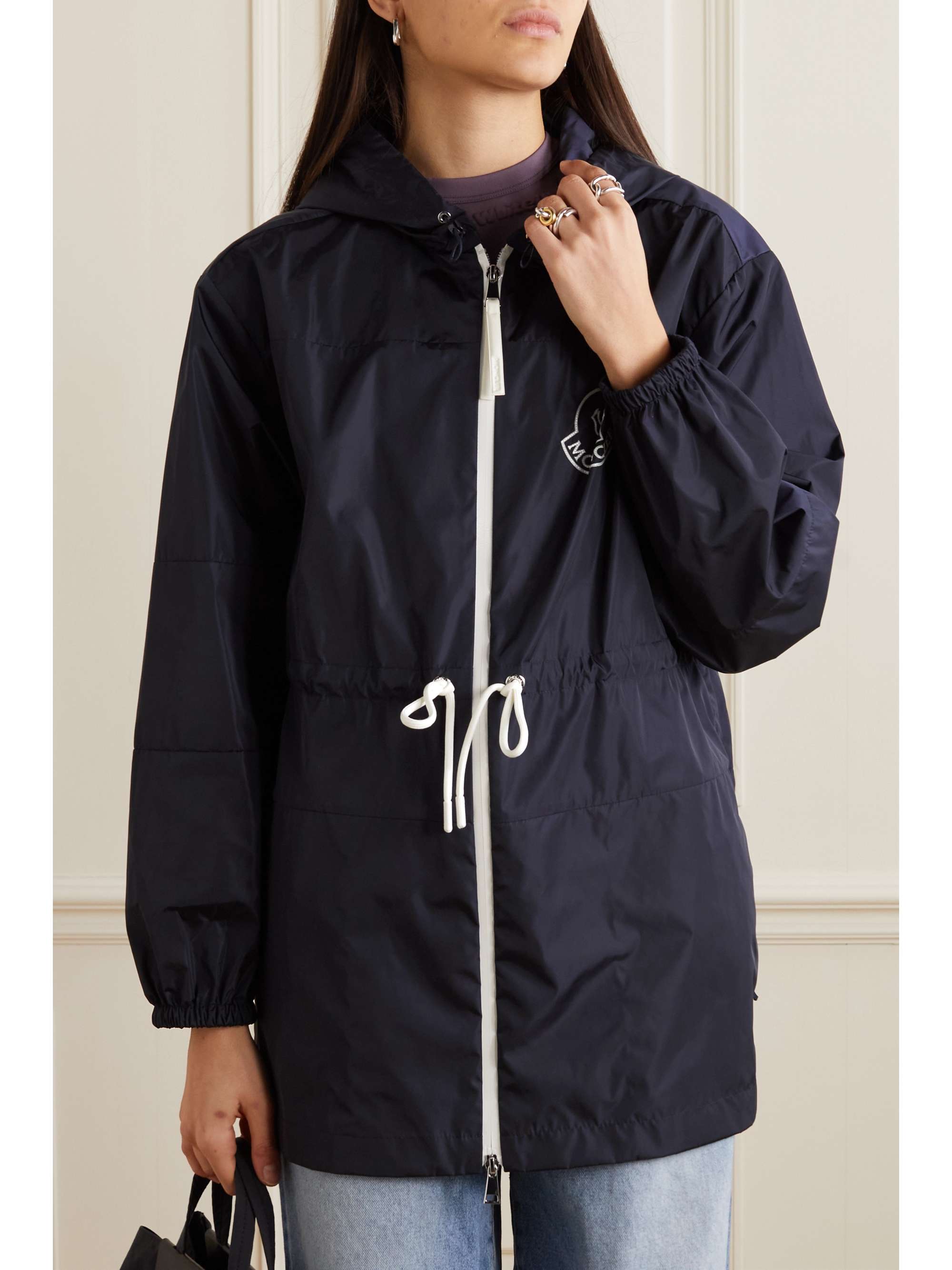 Veirade hooded shell jacket view