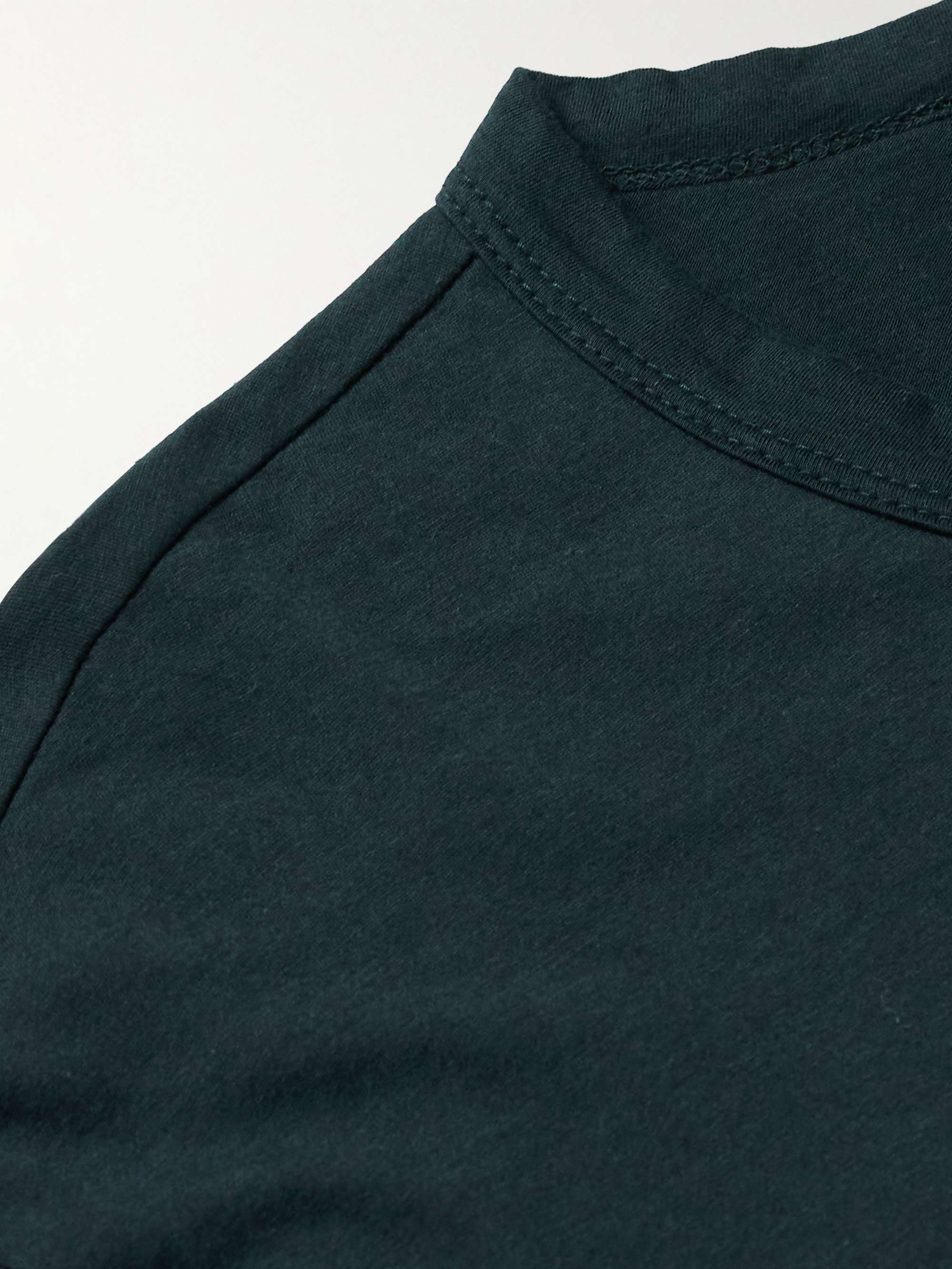 Elevated Lotus Garment-Dyed Cotton-Jersey T-Shirt view