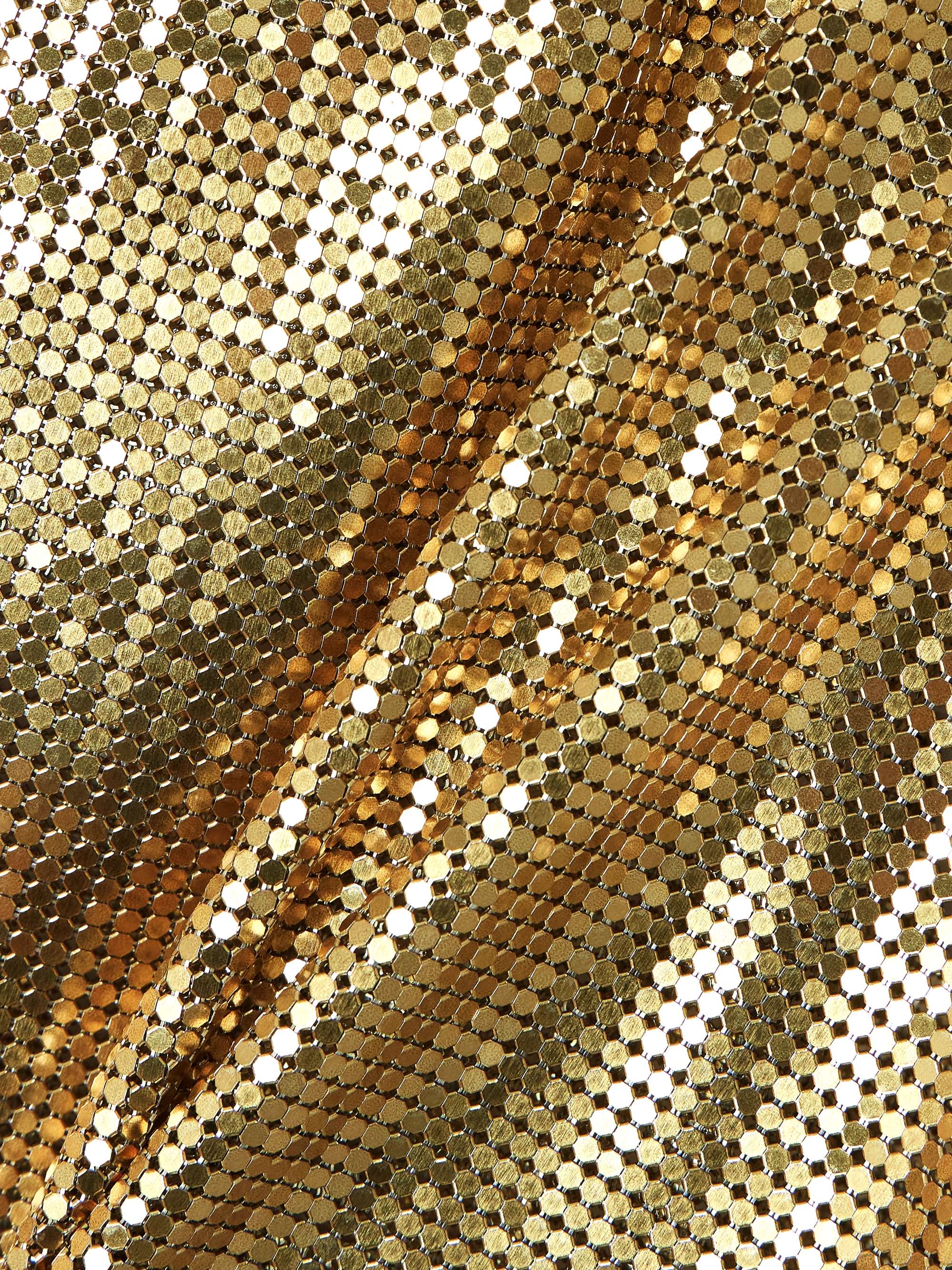Chainmail mini skirt view