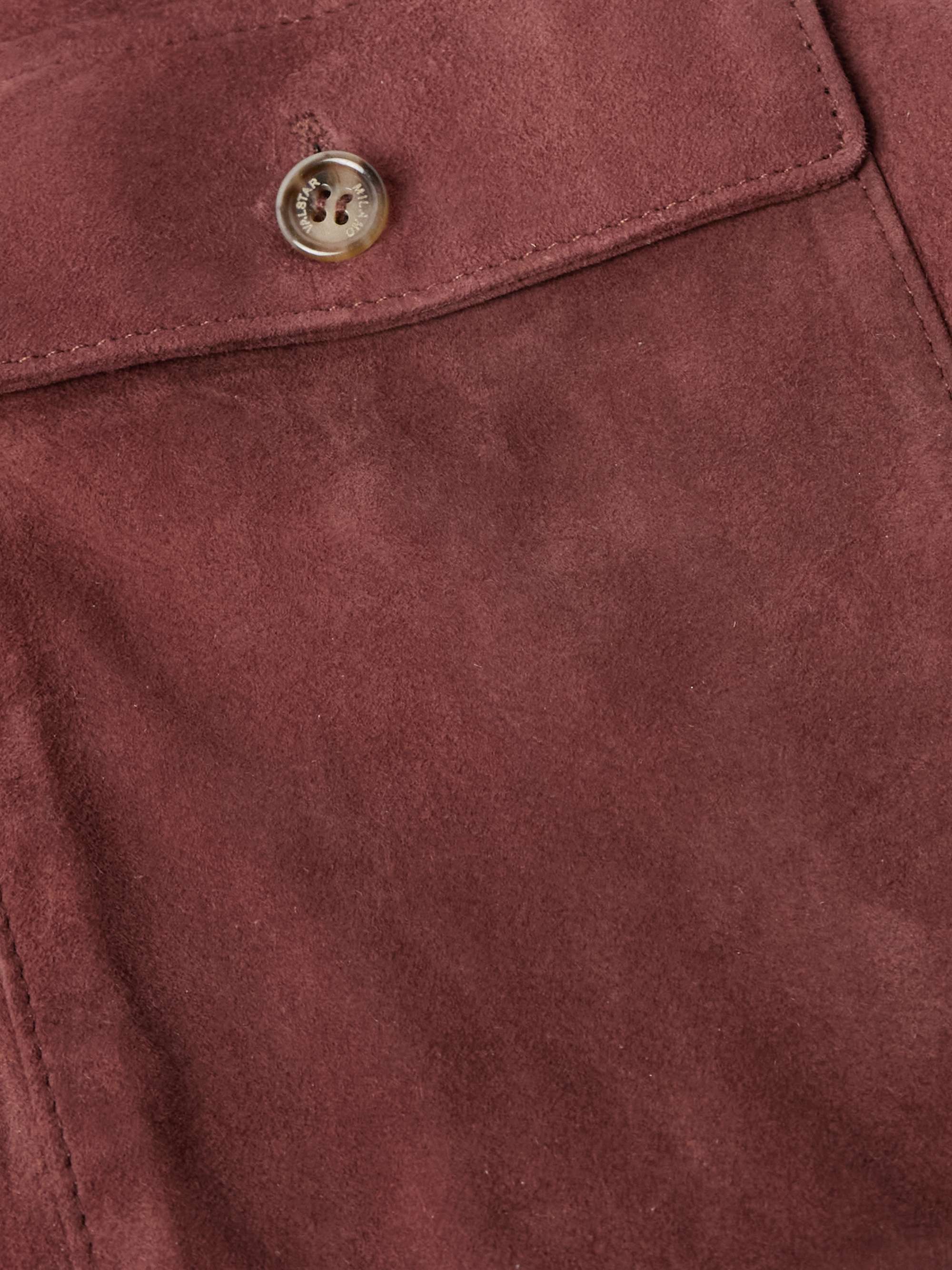 Jamie Suede Overshirt view