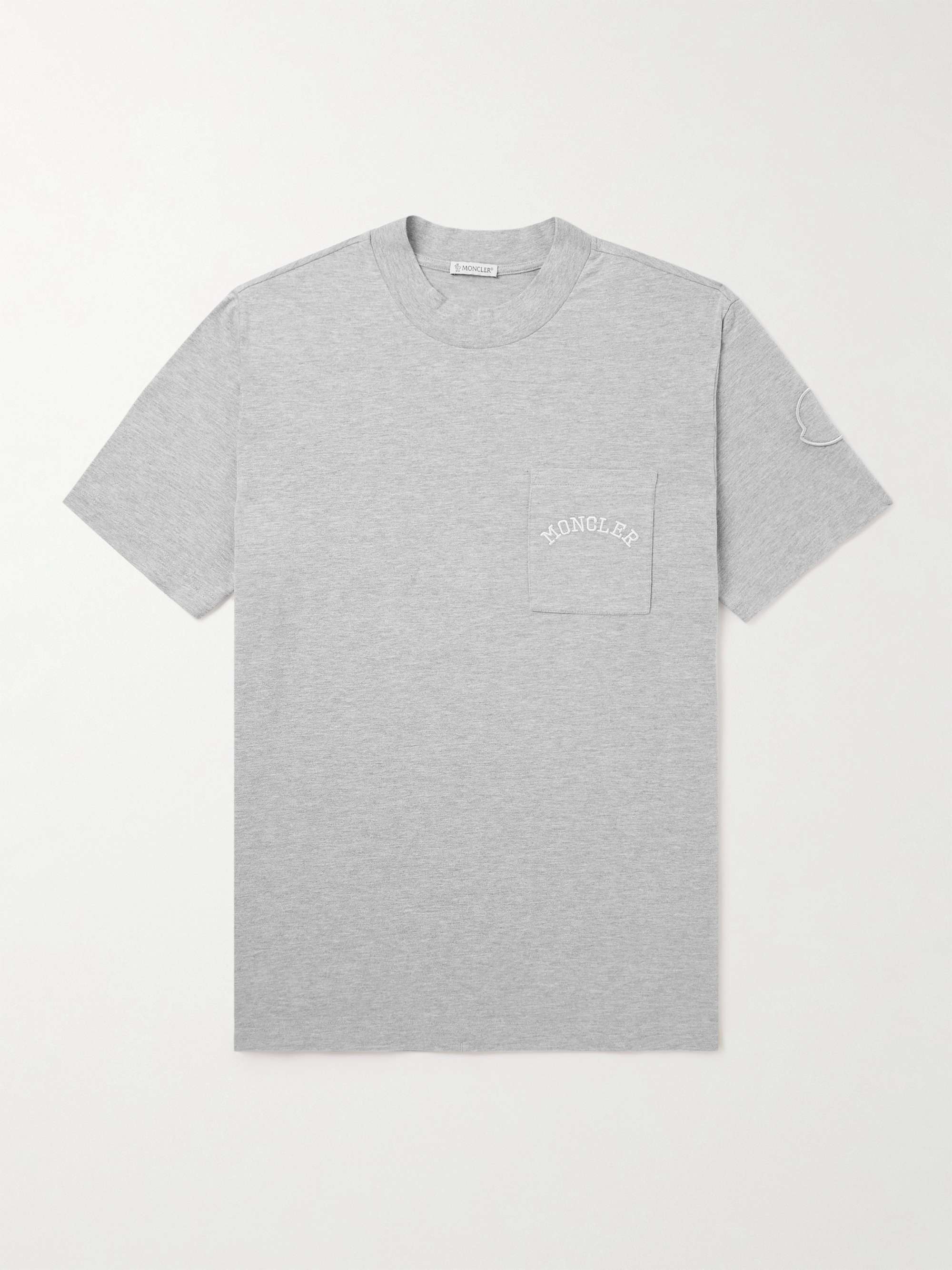 Logo-Embroidered Cotton-Blend Jersey T-Shirt view