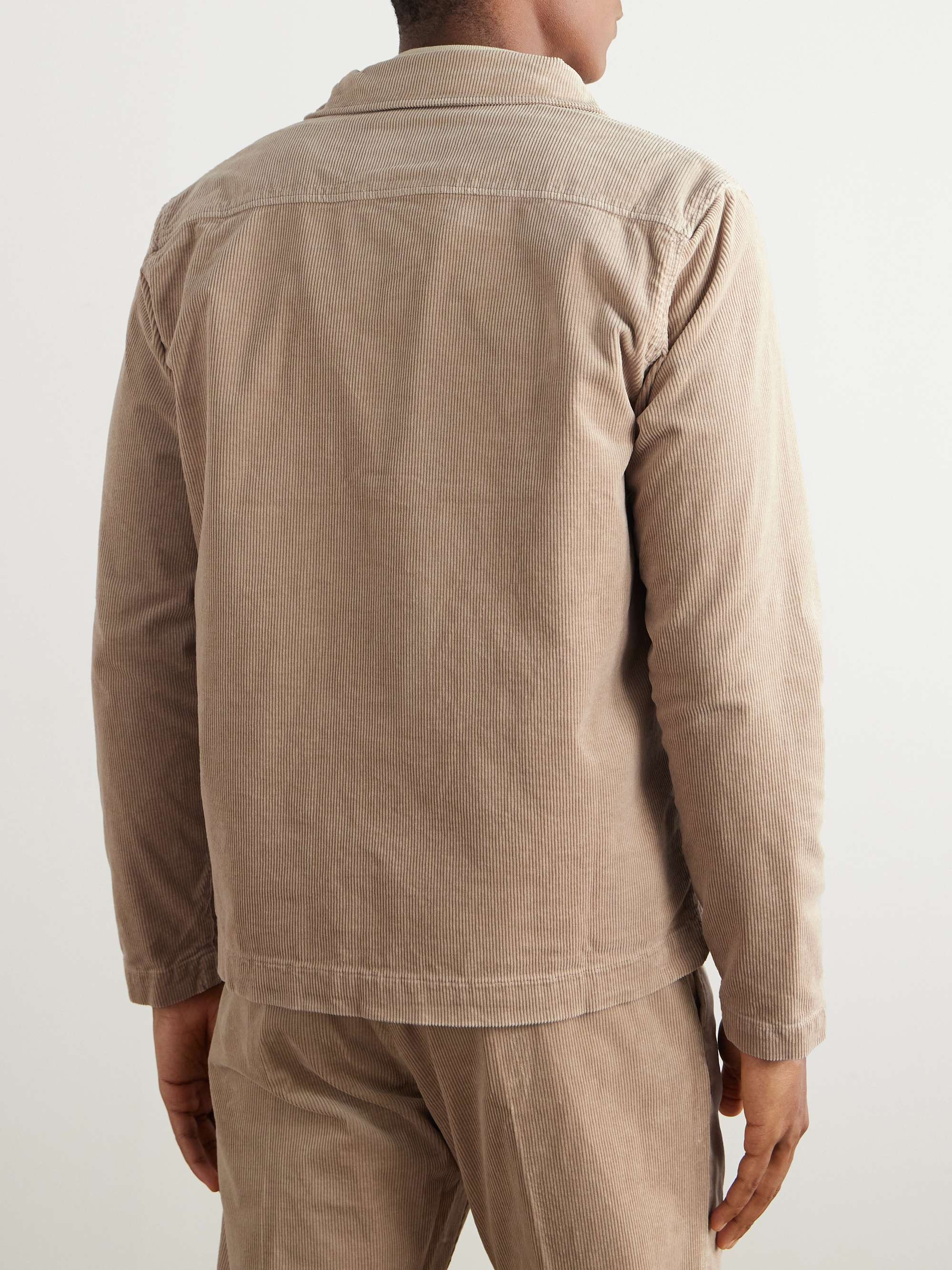 Zander Cotton-Blend Corduroy Overshirt view
