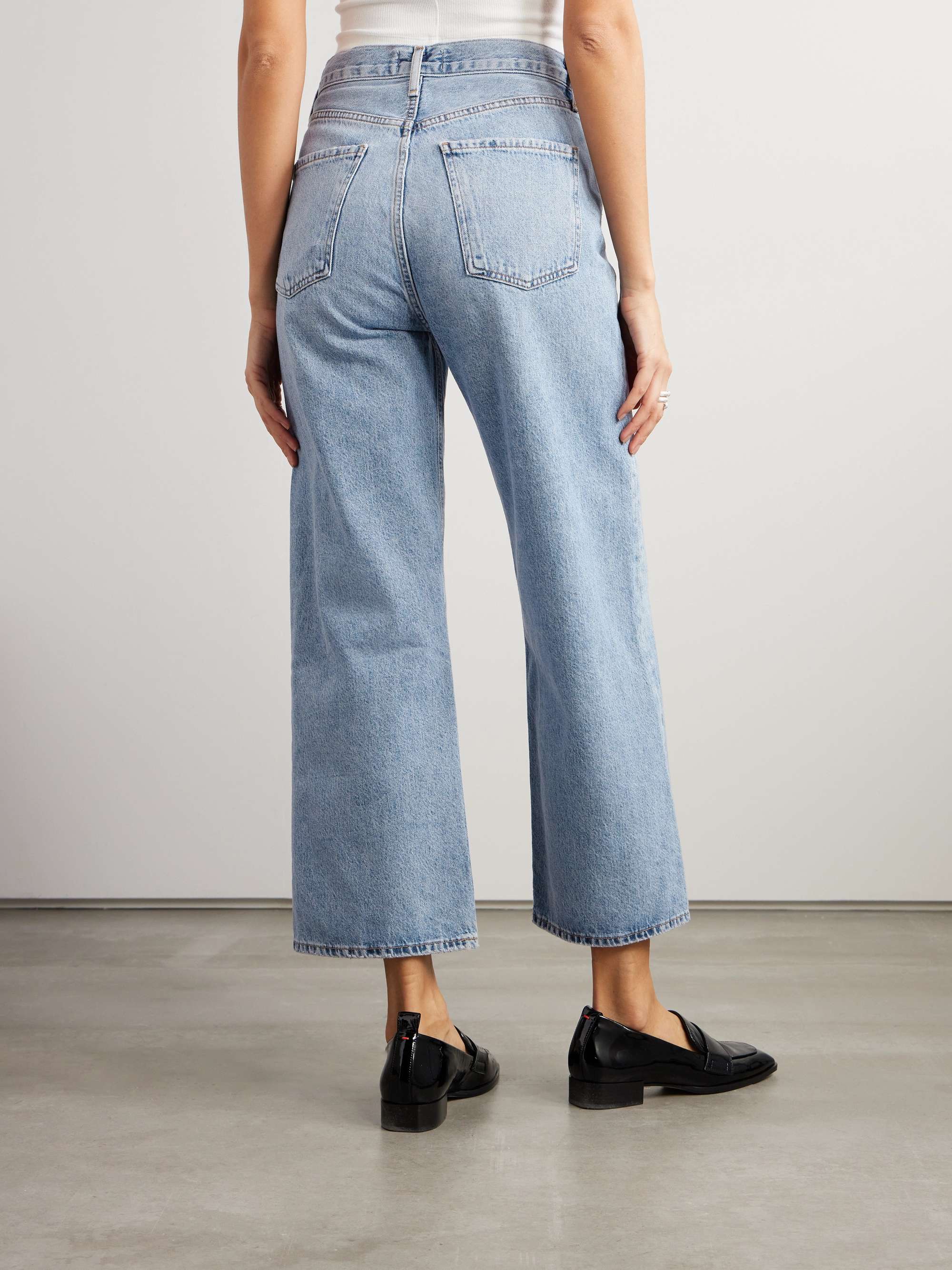 Ren high-rise wide-leg jeans view
