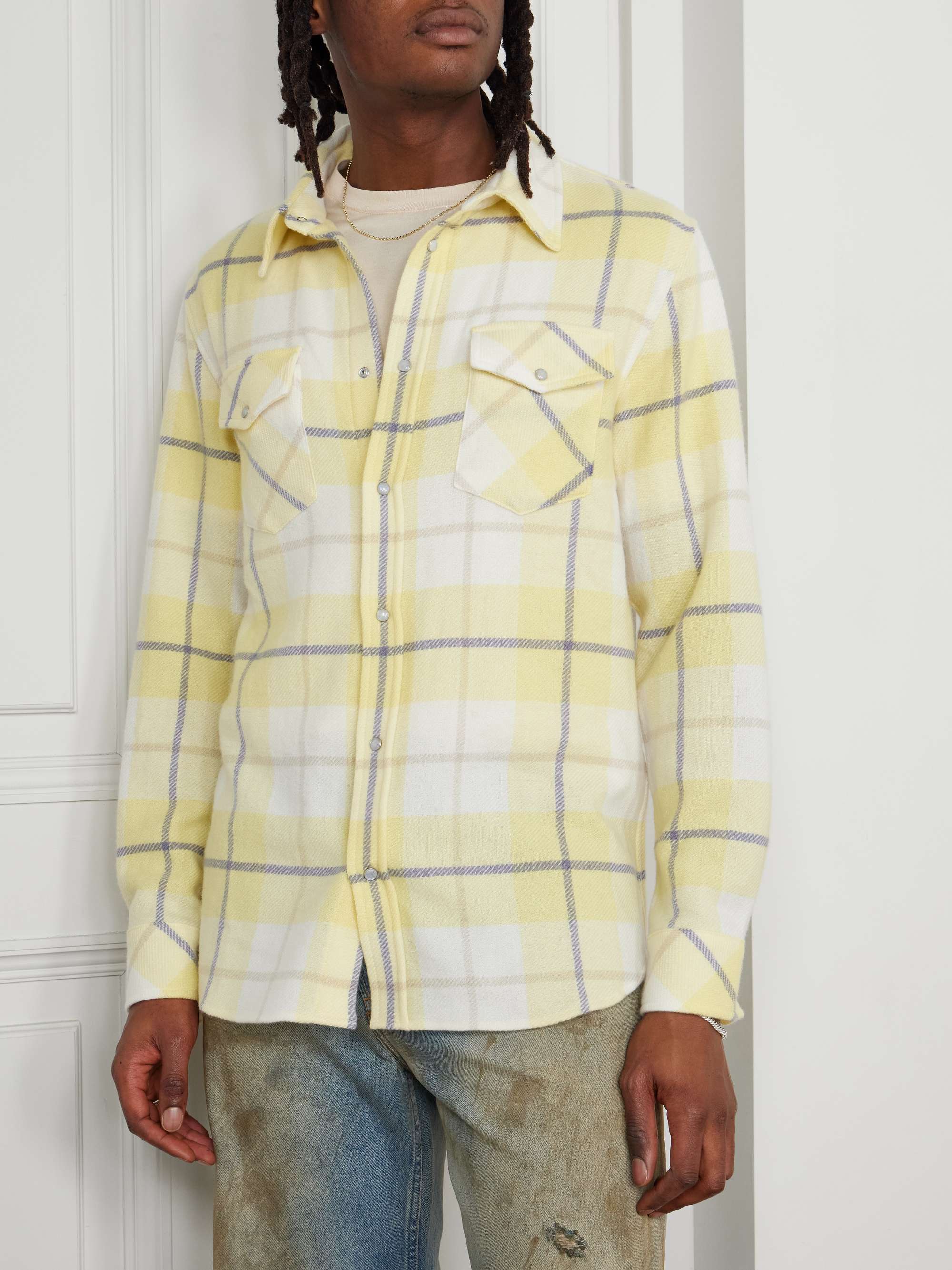 Dreamer Checked Cashmere Shirt view