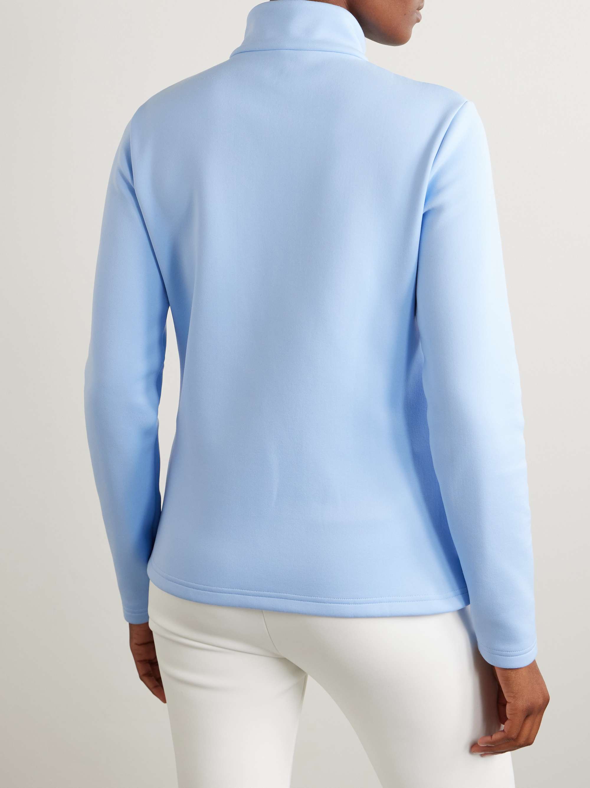 Orion stretch-jersey turtleneck base layer view