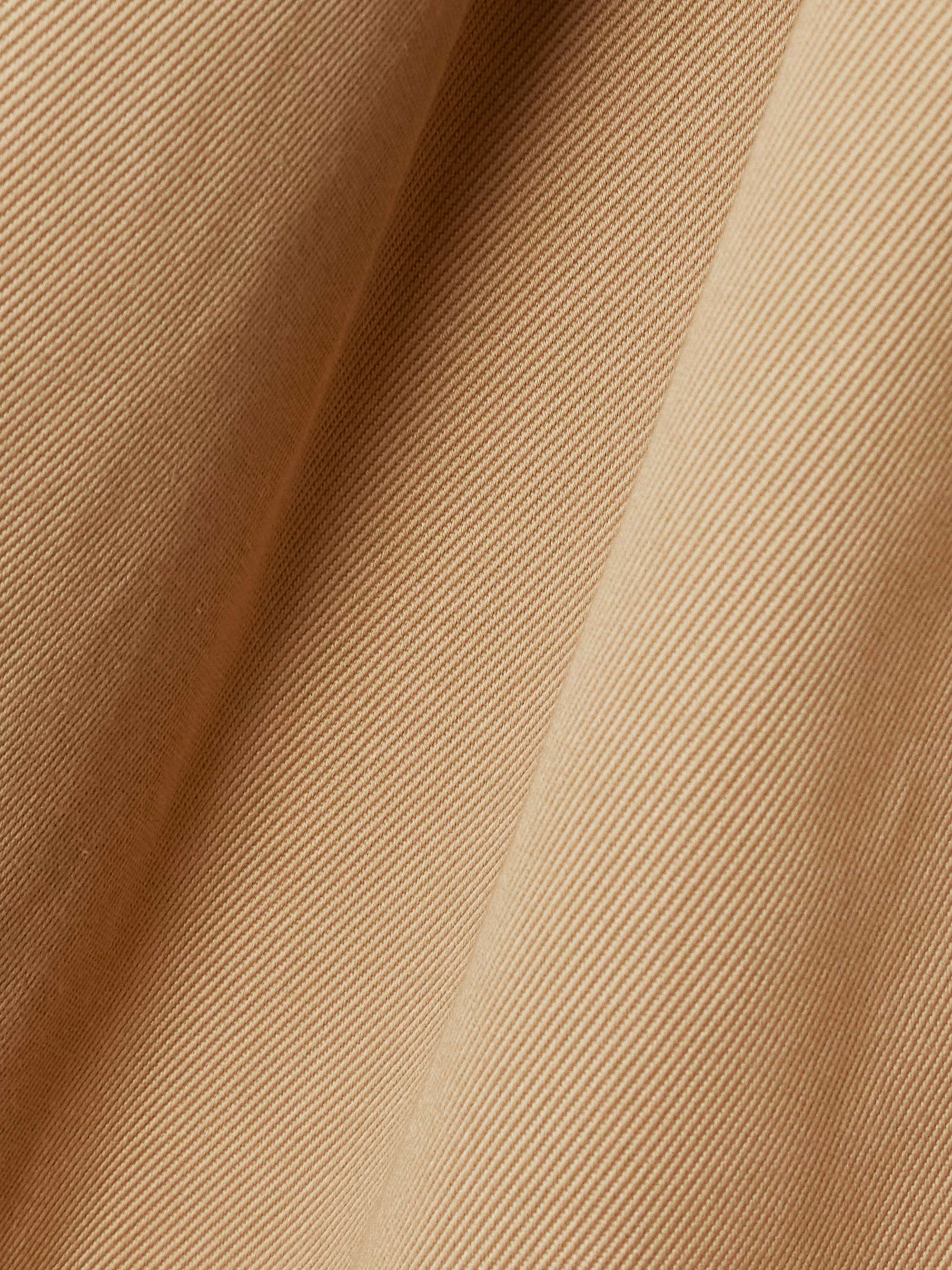 Chiara cotton-twill midi skirt view