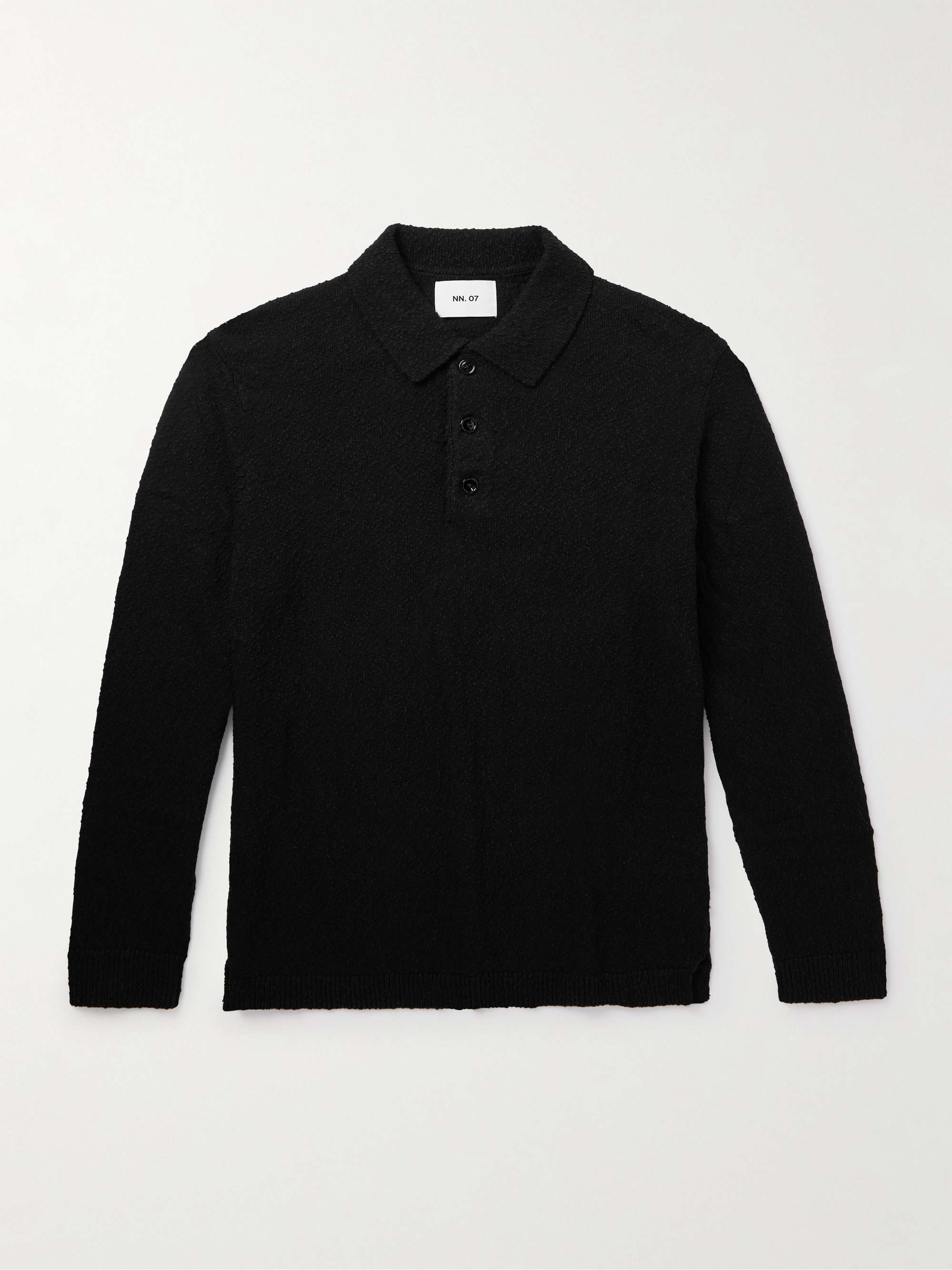 Randy 6690 Cotton-Bouclé Polo Shirt view