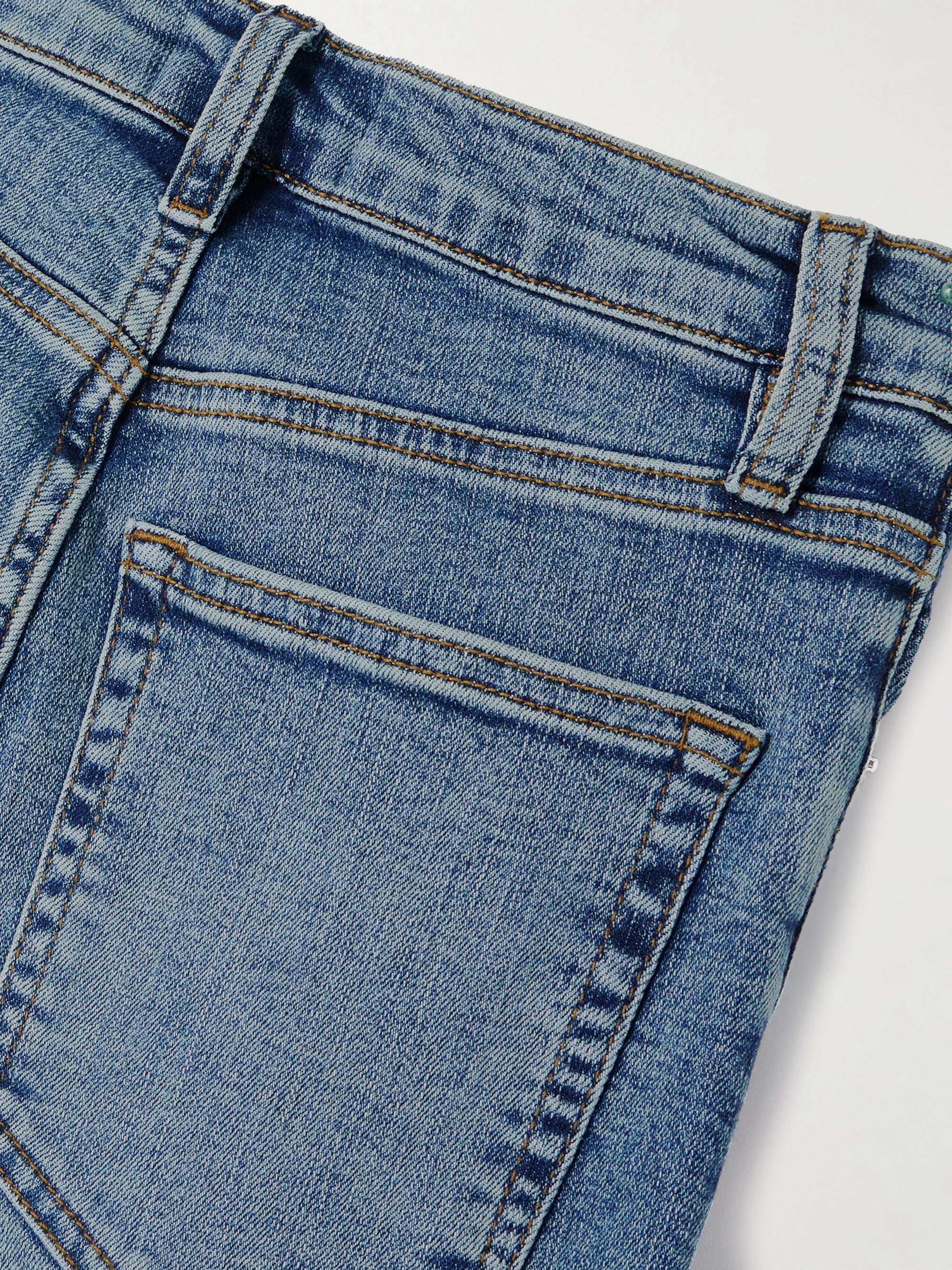 Le Sleek high-rise straight-leg jeans view
