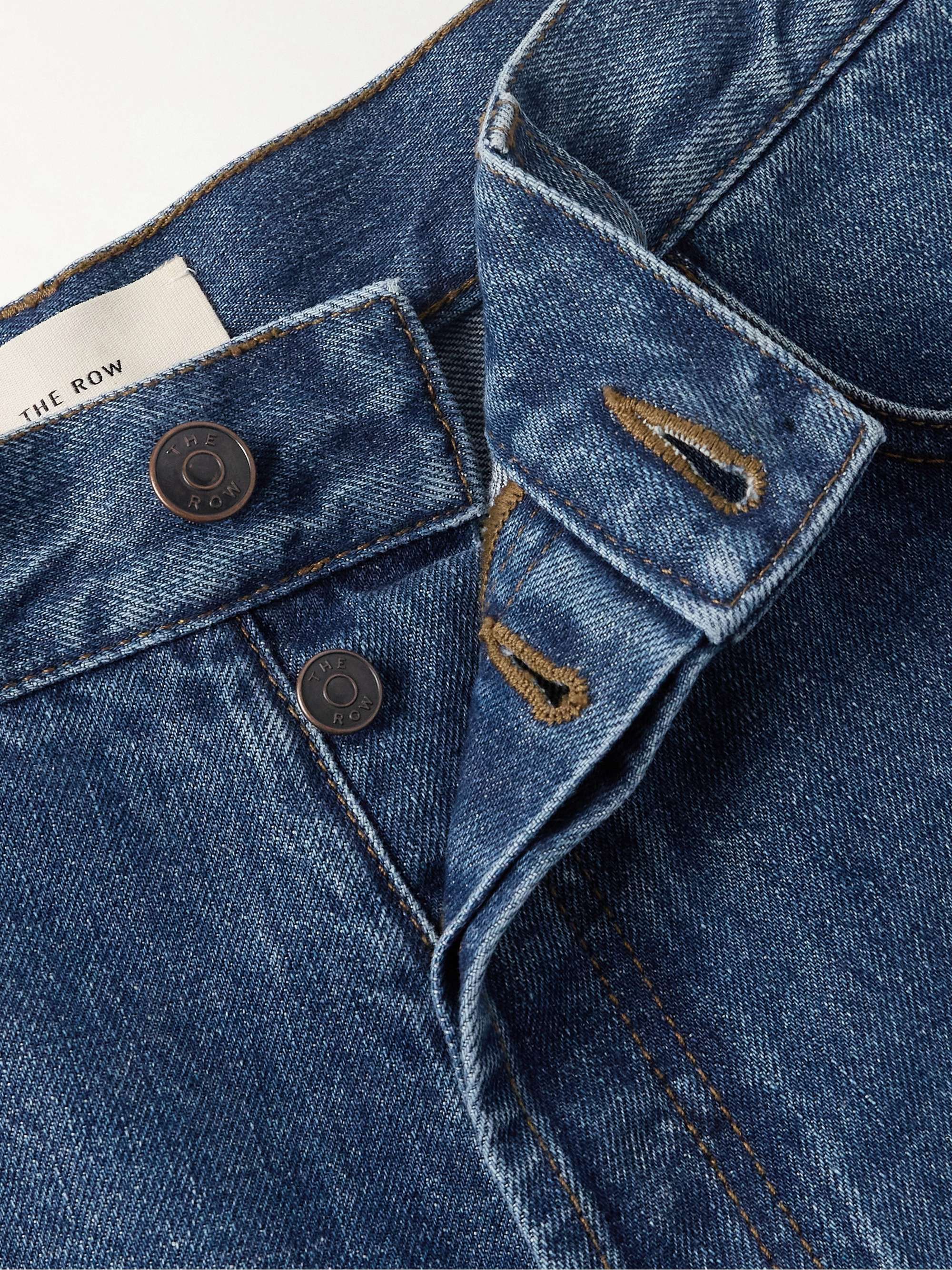 Burt Slim-Fit Straight-Leg Jeans view