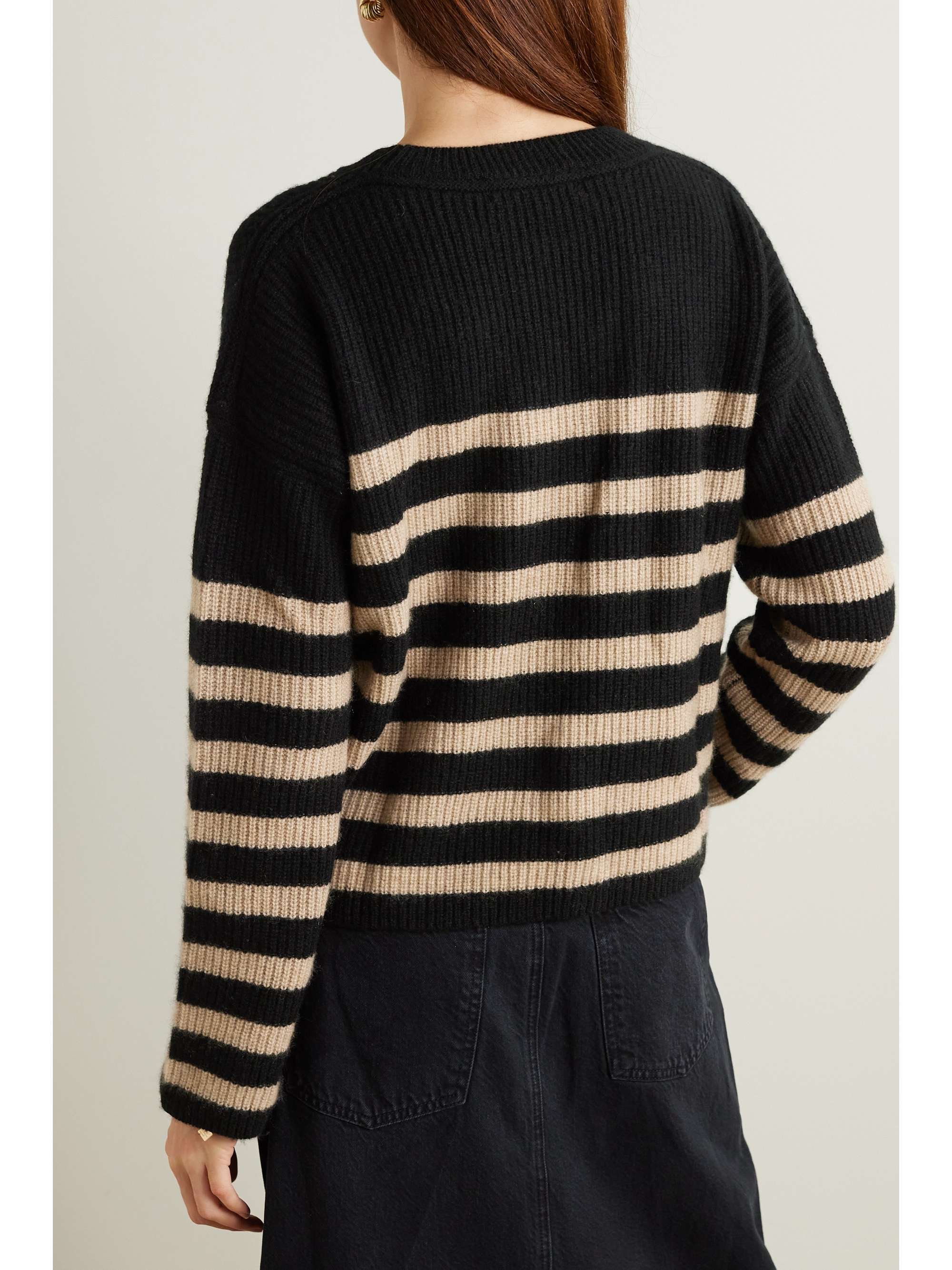 Mini Toujours striped cashmere sweater view