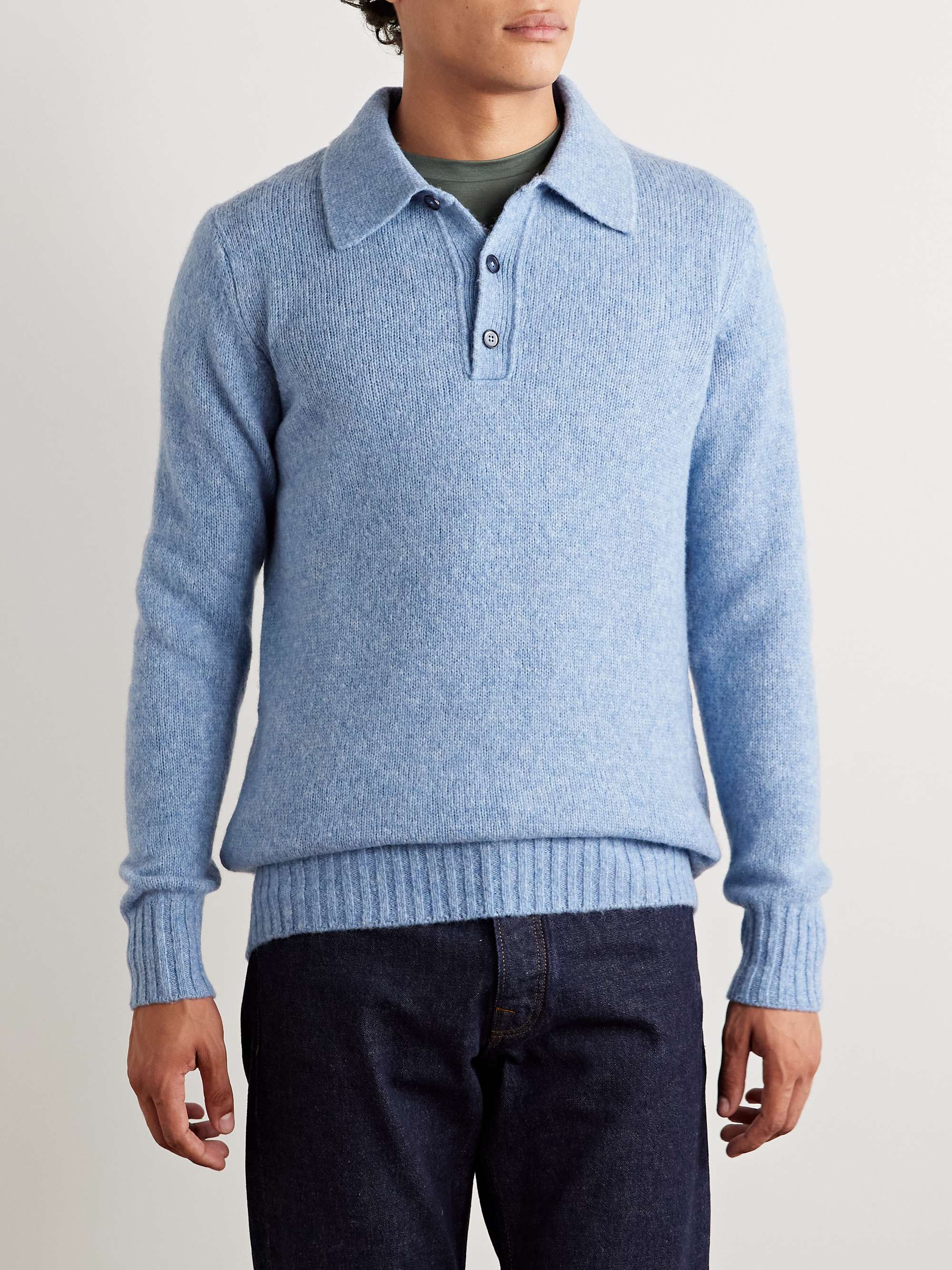 Lee 6598 Merino Wool-Blend Polo Shirt view