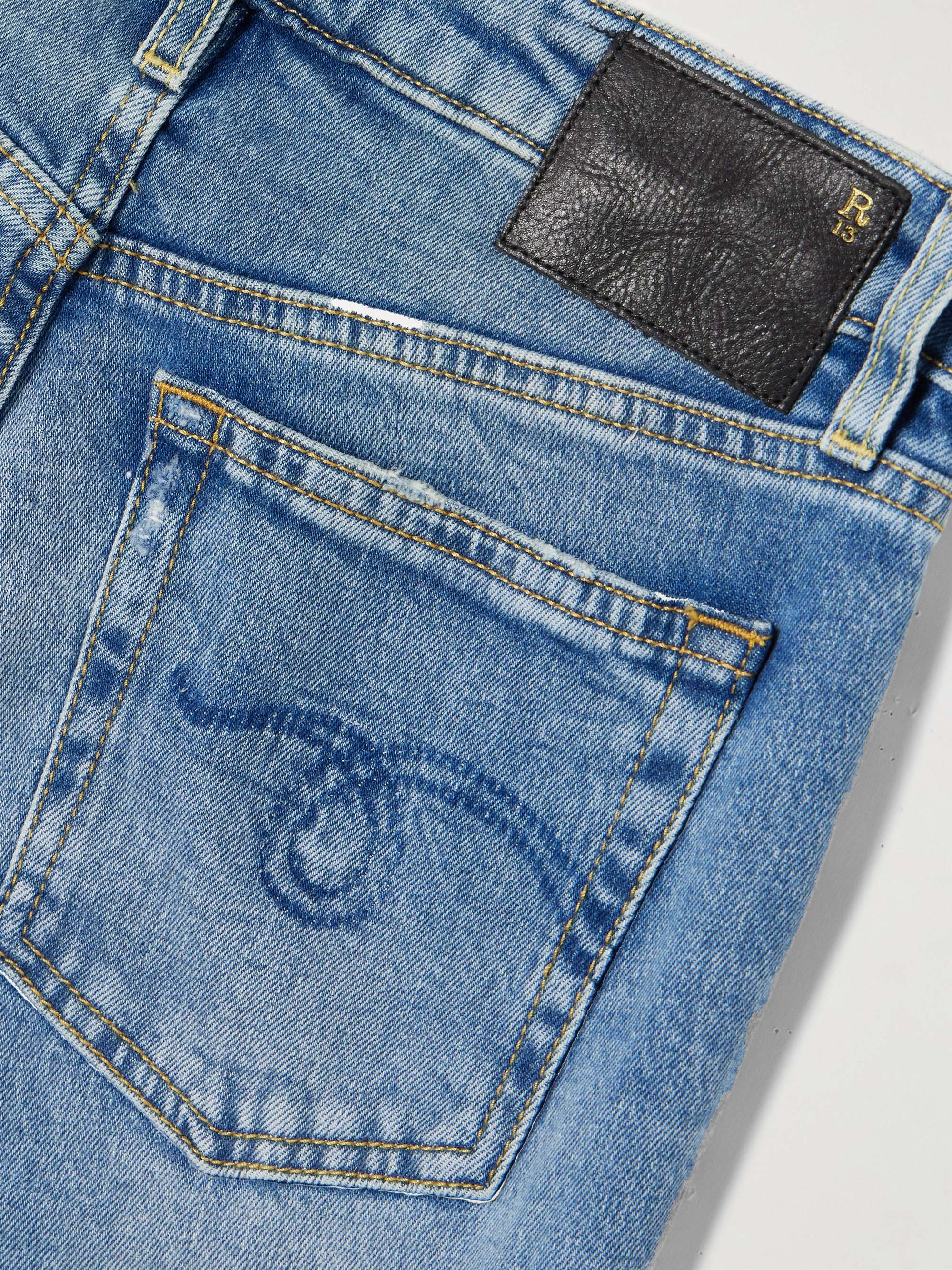 Kick Fit cropped mid-rise flared jeans view