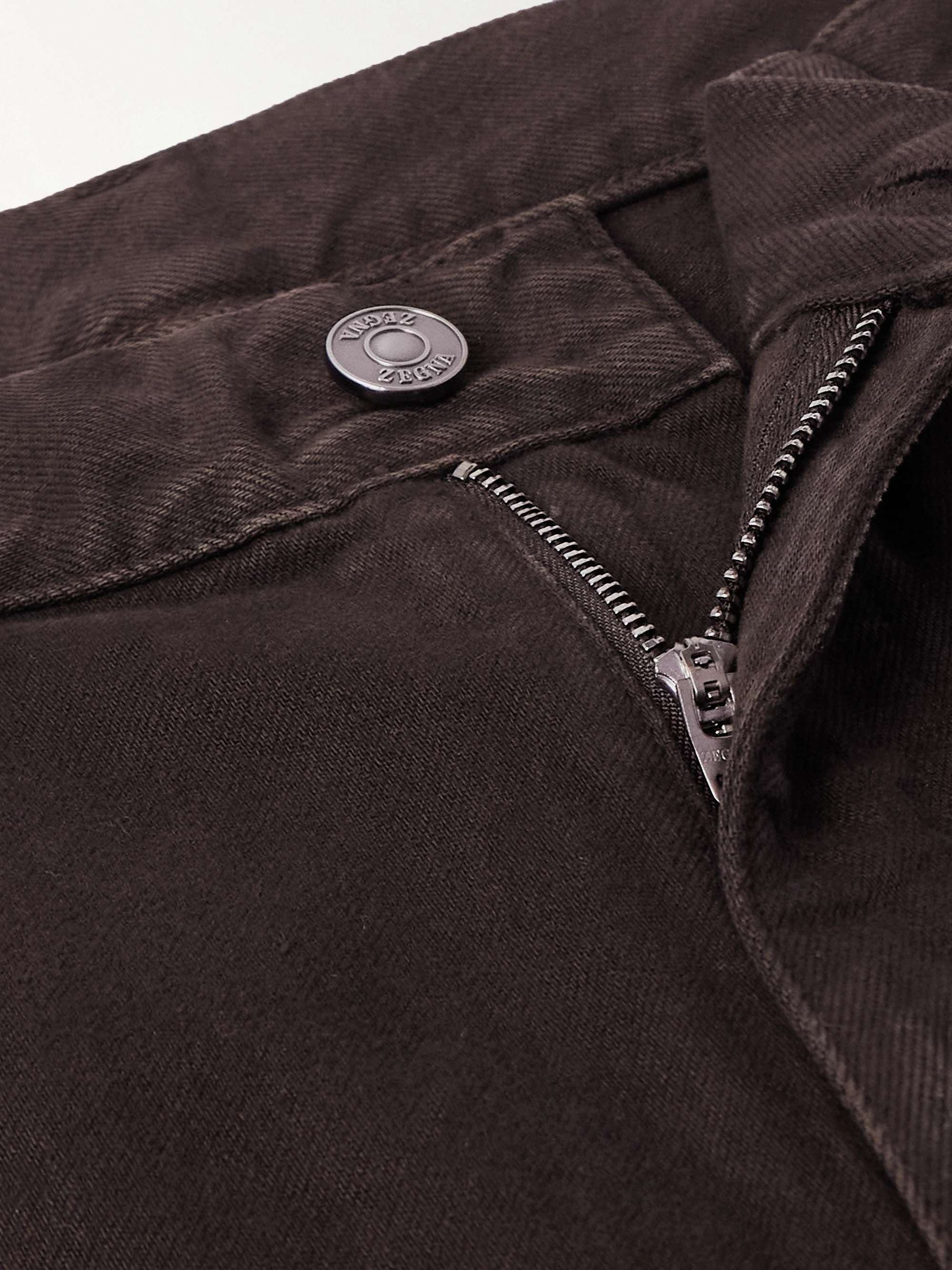 City Slim-Fit Straight-Leg Jeans view