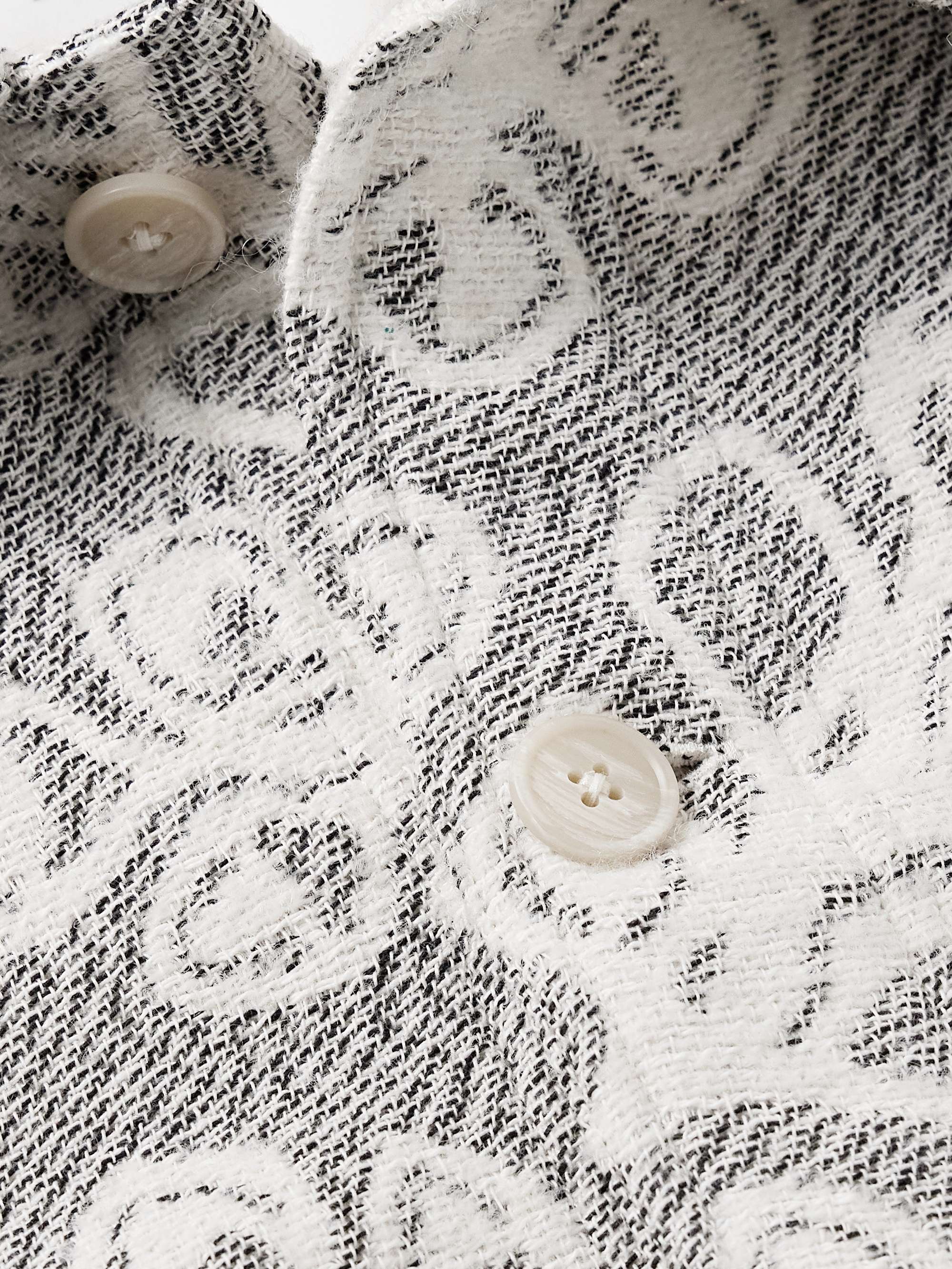 Rahim 5247 Cotton-Blend Bouclé-Jacquard Shirt Jacket view