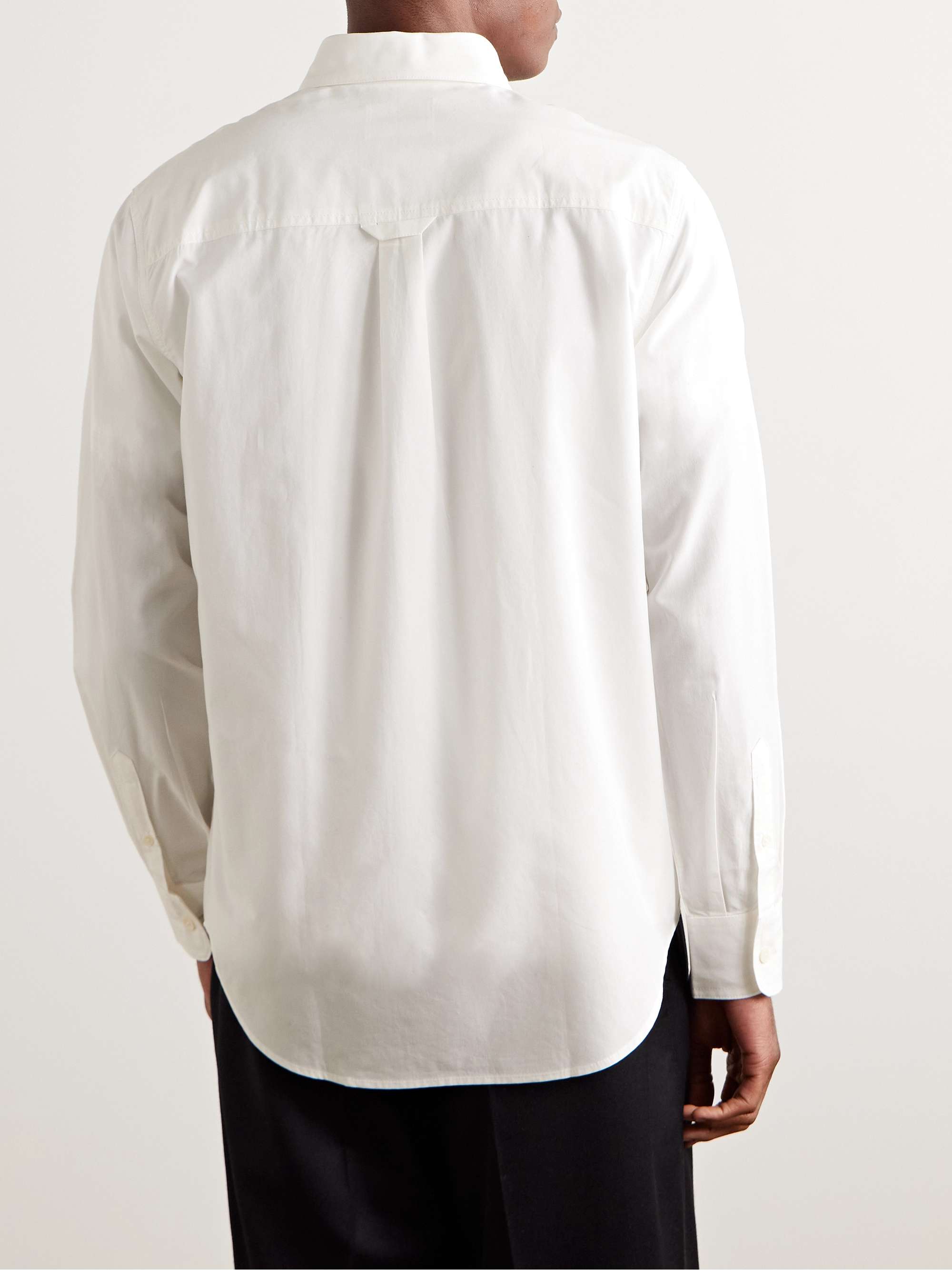 Colby 5329 Lyocell and Supima Cotton-Blend Poplin Shirt view