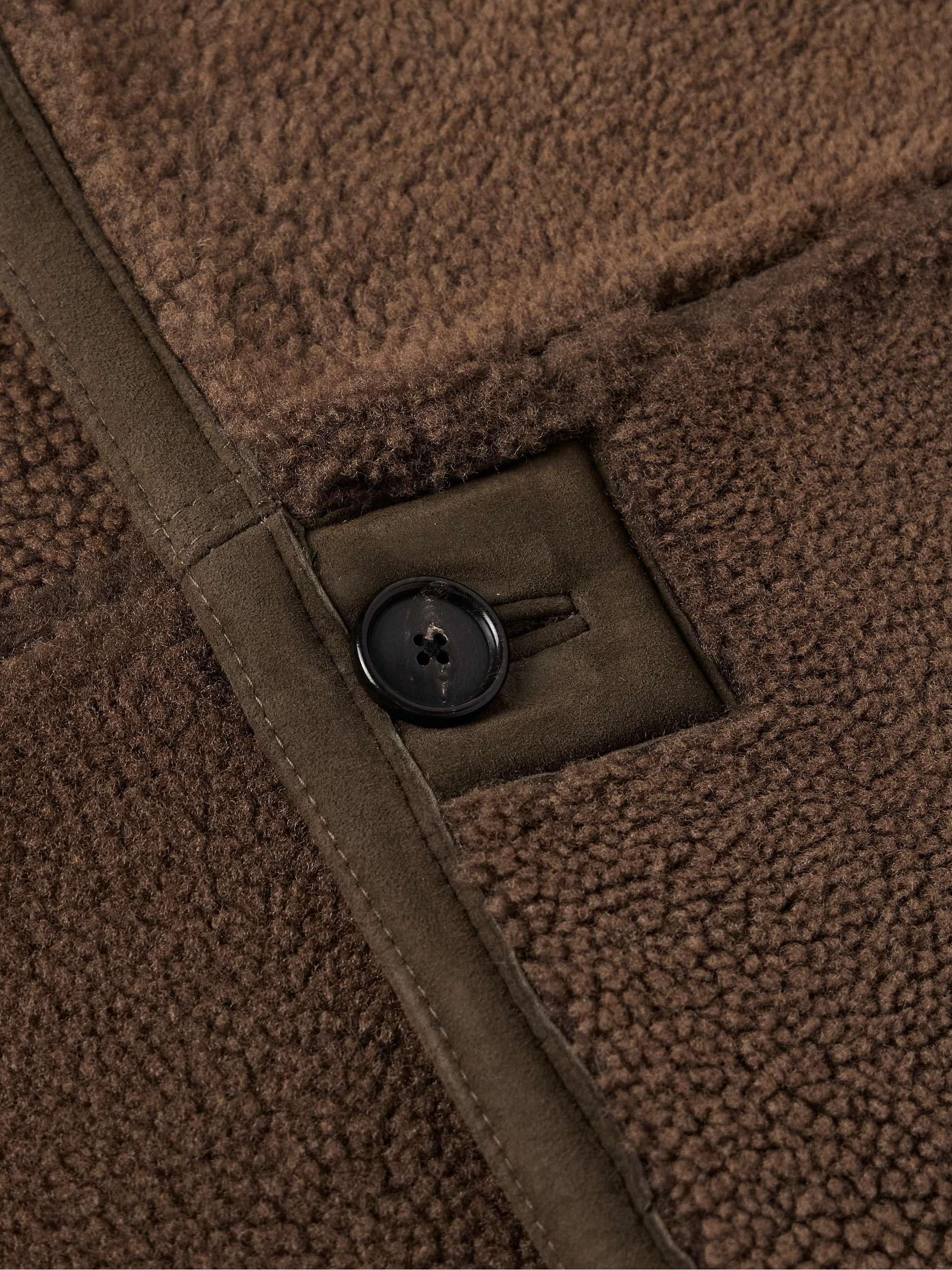 Ranch Reversible Shearling Coat view