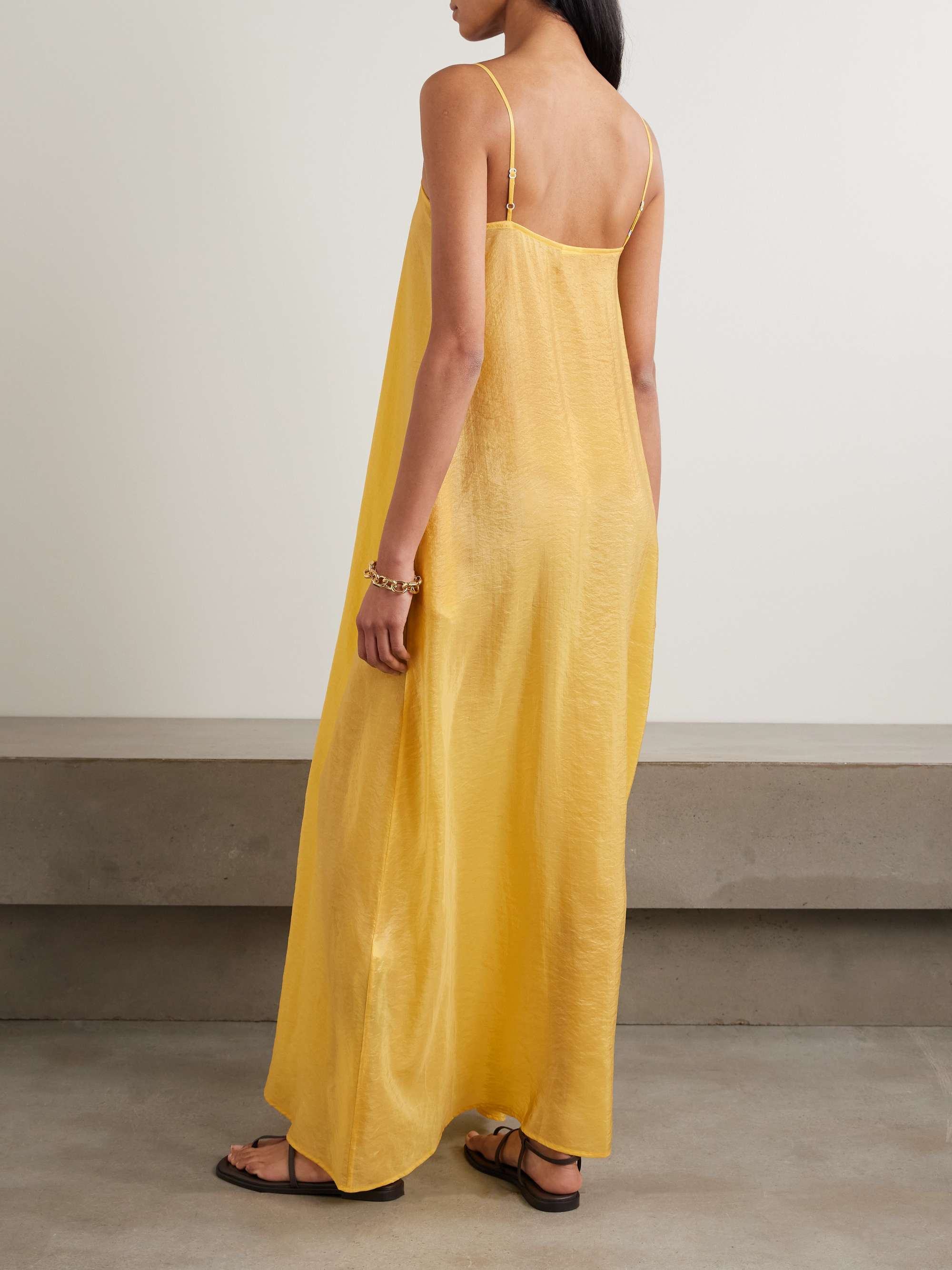 Lana satin maxi dress view