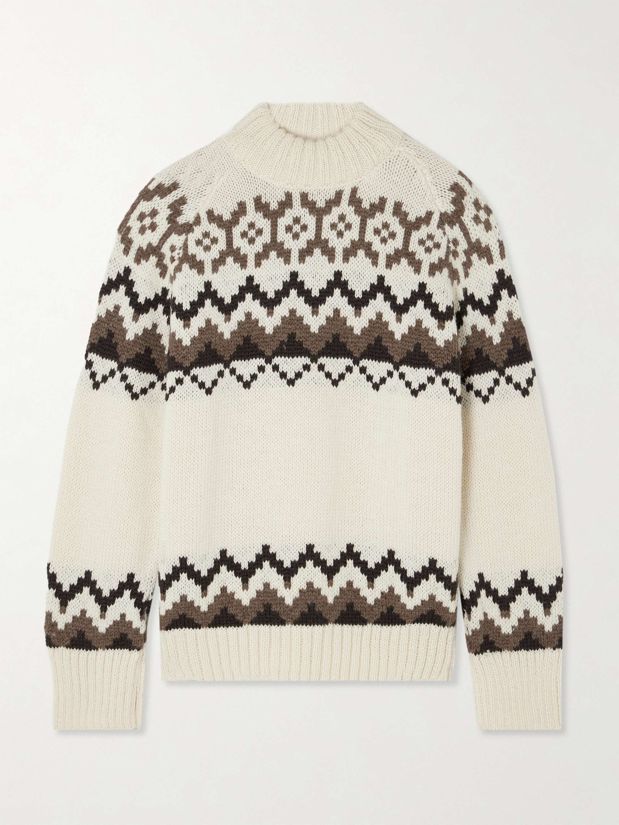 Bansha Fair Isle wool sweater view