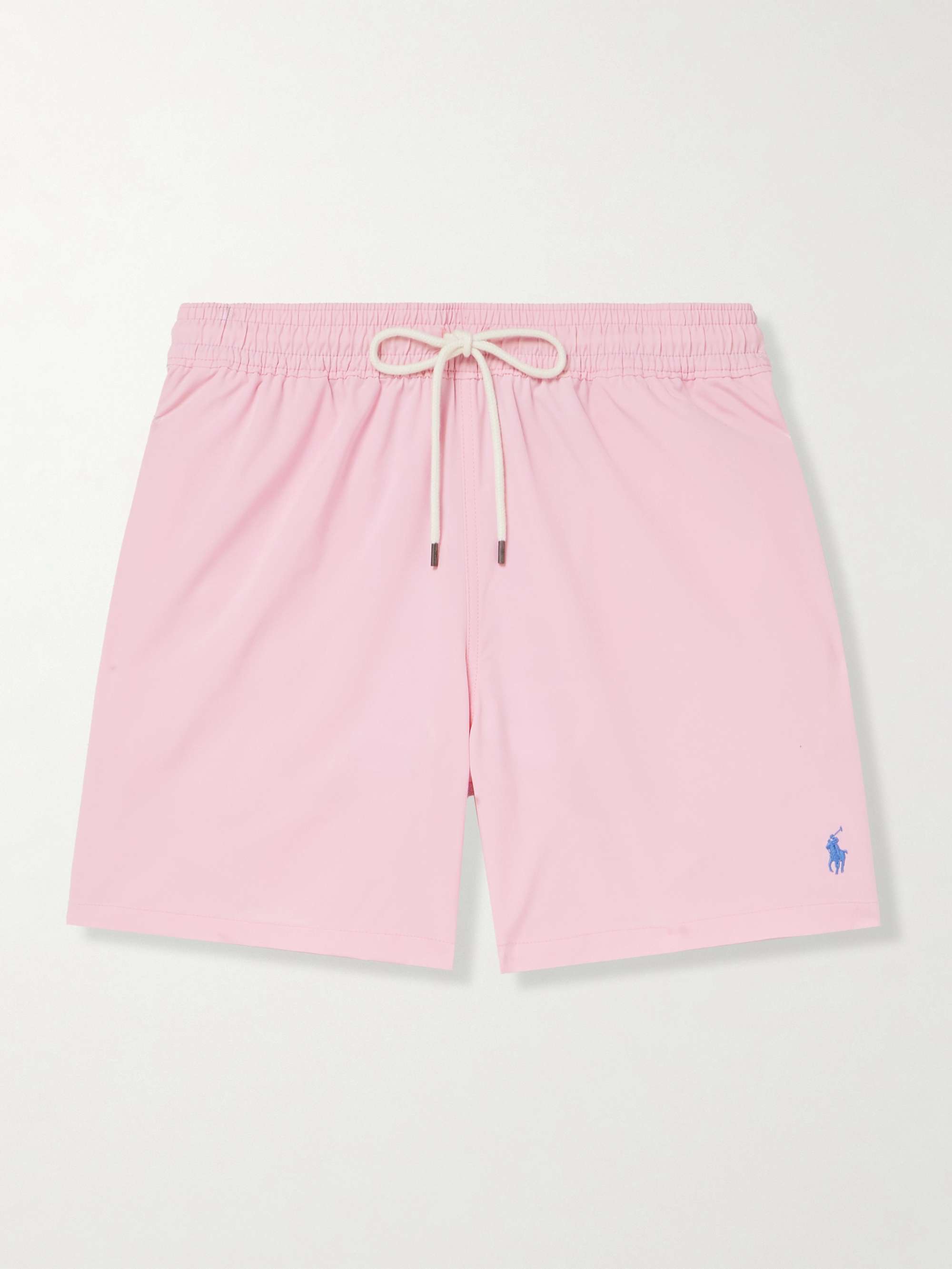 Traveler Straight-Leg Mid-Length Recycled Swim Shorts view