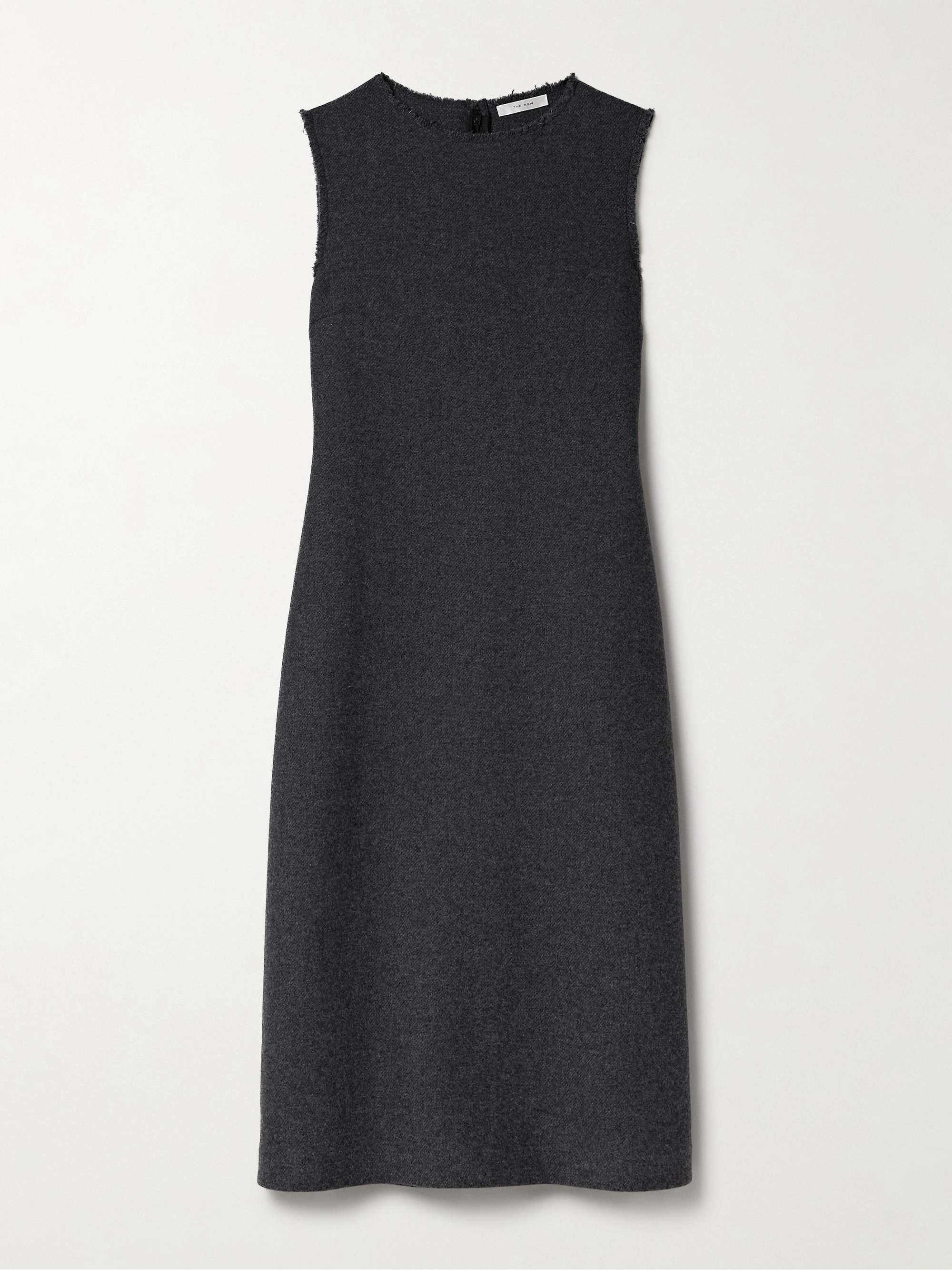 Amor wool-blend twill midi dress view
