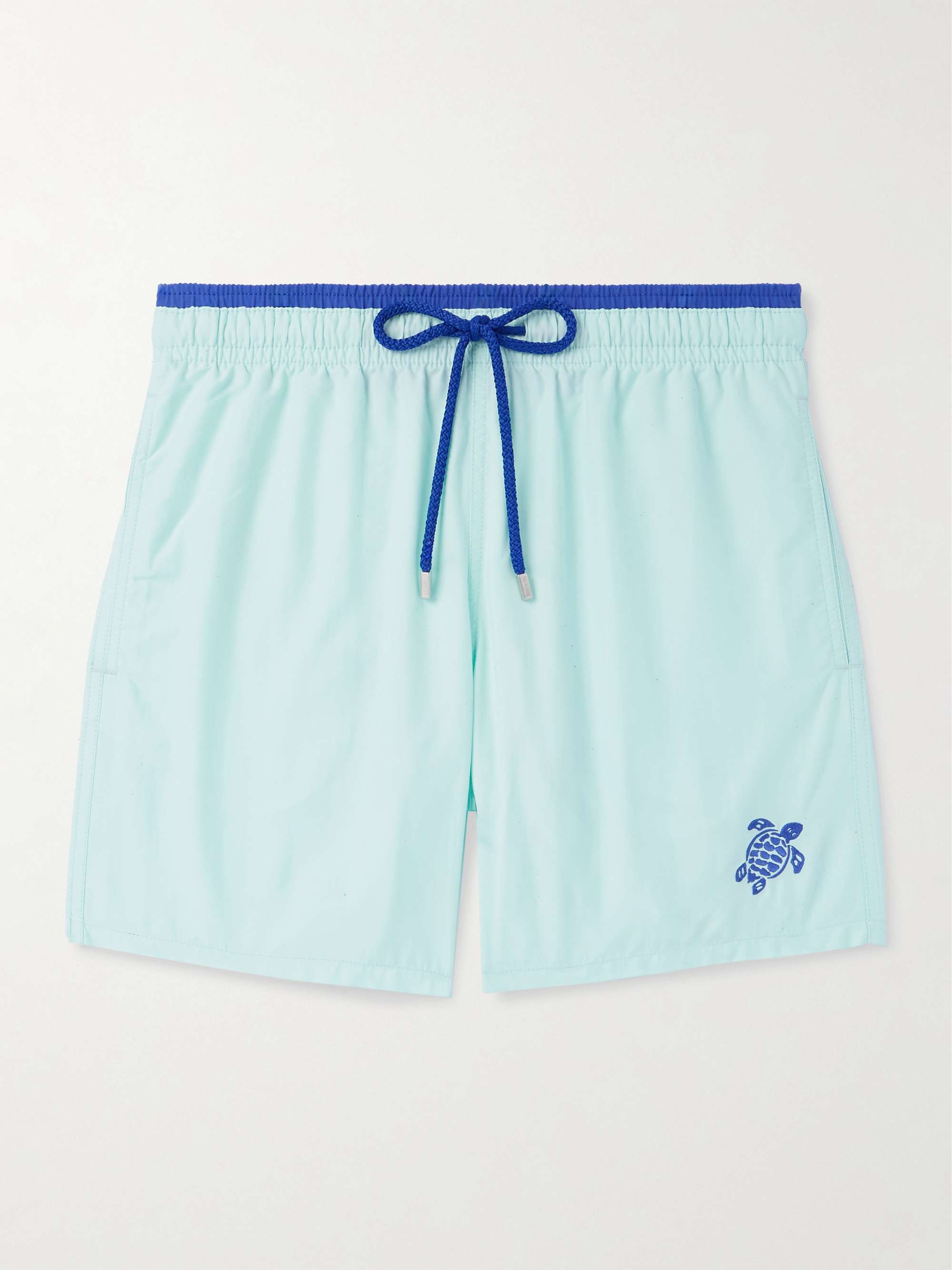 Moka Straight-Leg Mid-Length ECONYL® Swim Shorts view