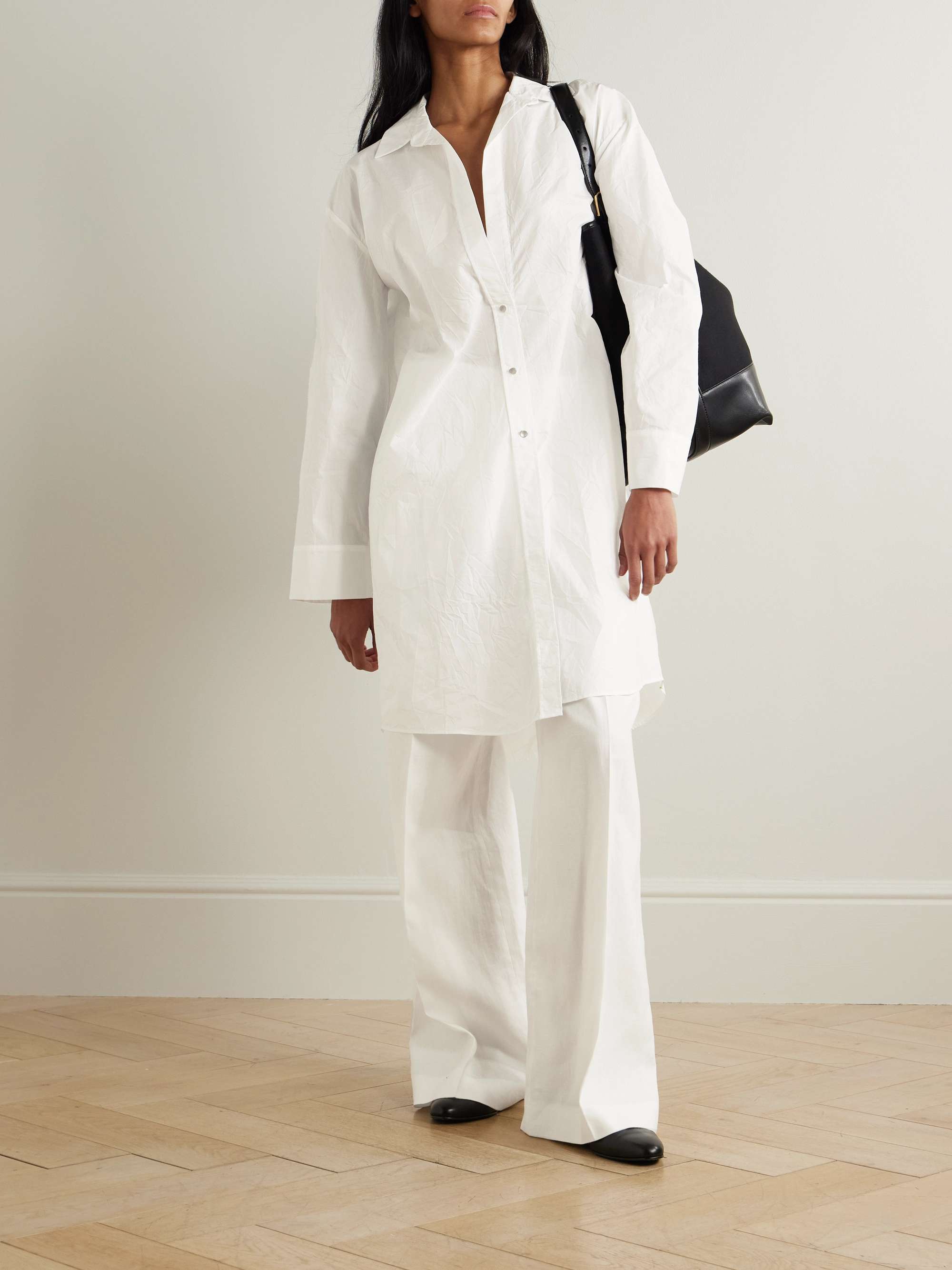Georgina oversized cotton shirt view