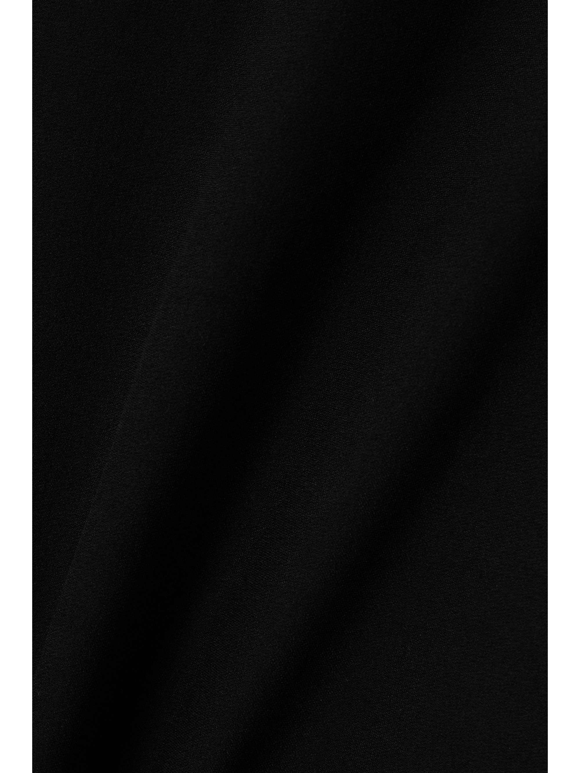 Strapless crepe gown view