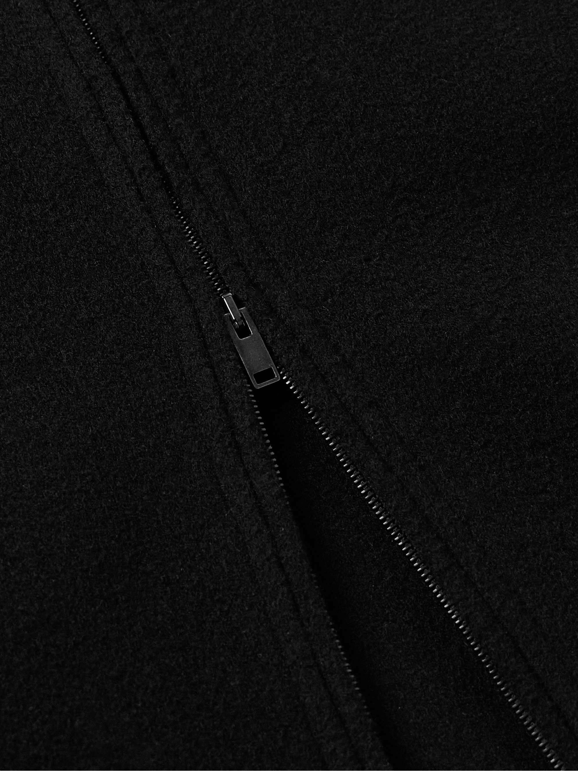 Daxton Cashmere-Felt Bomber Jacket view