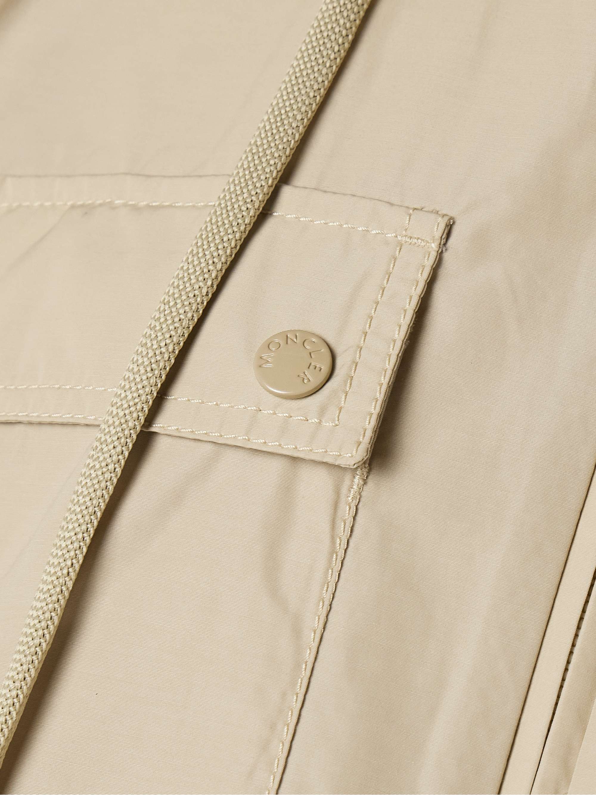 Leda coated-poplin jacket view