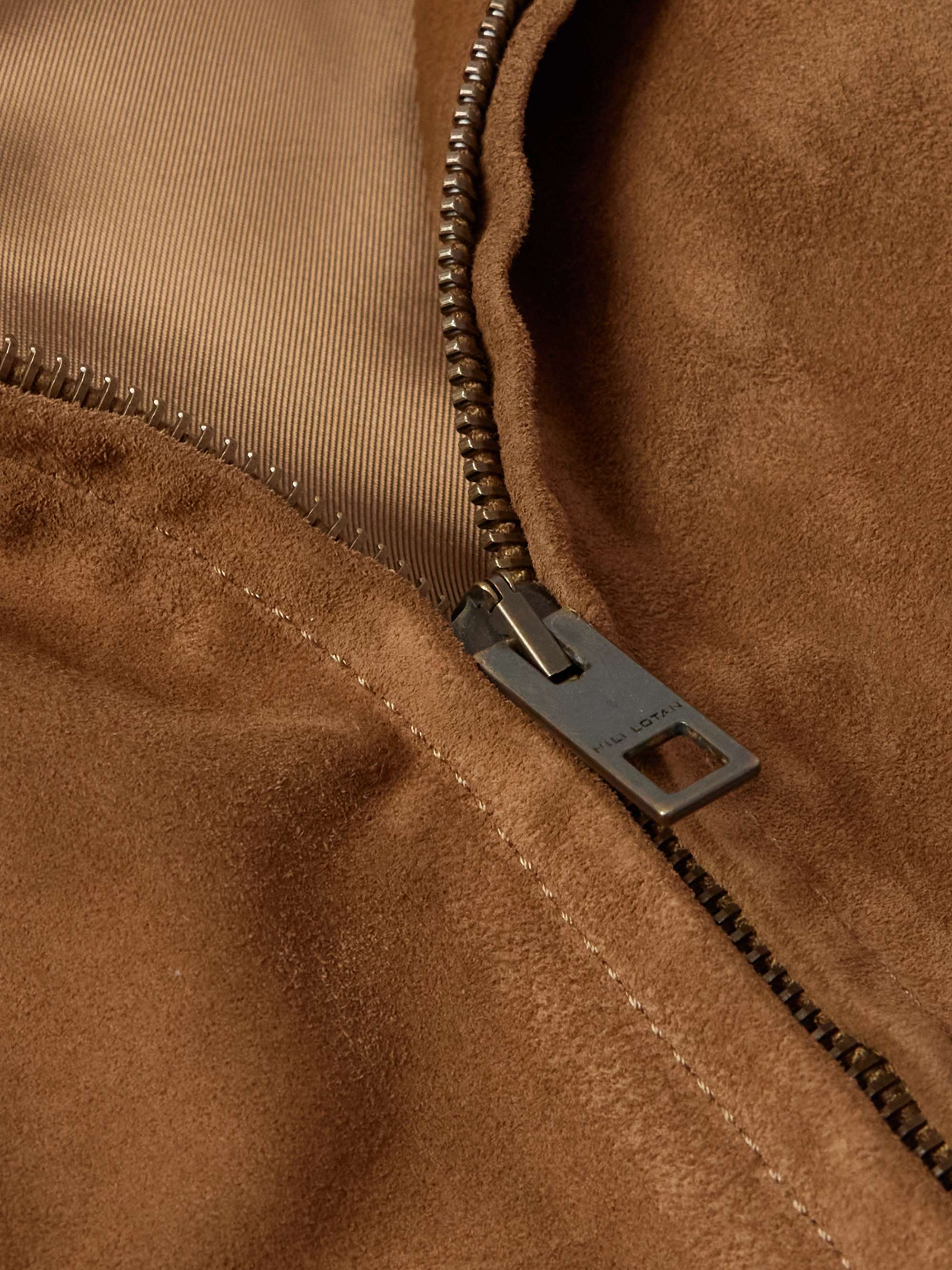 Majorca Suede Trucker Jacket view