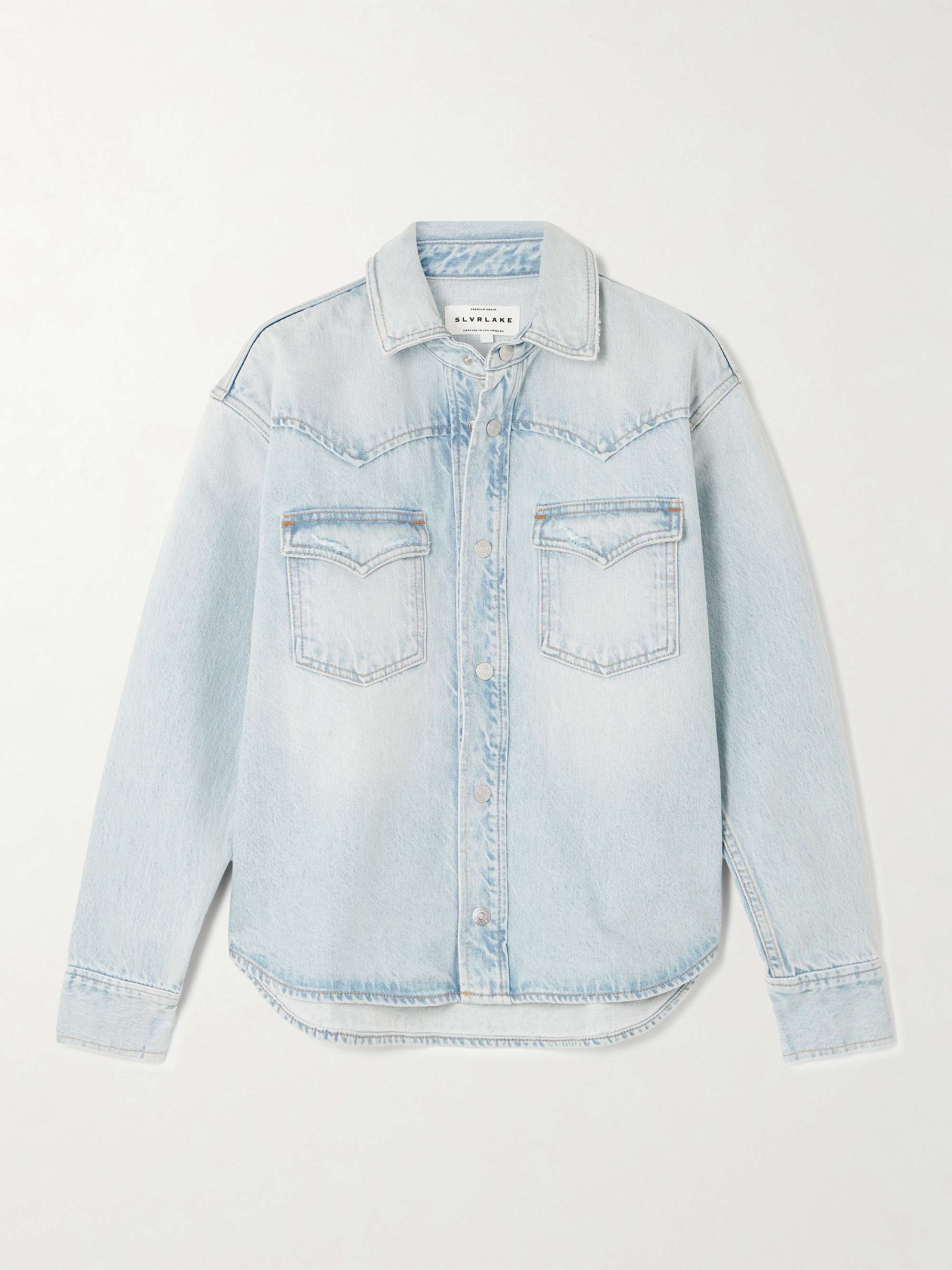 Cassidy denim shirt view