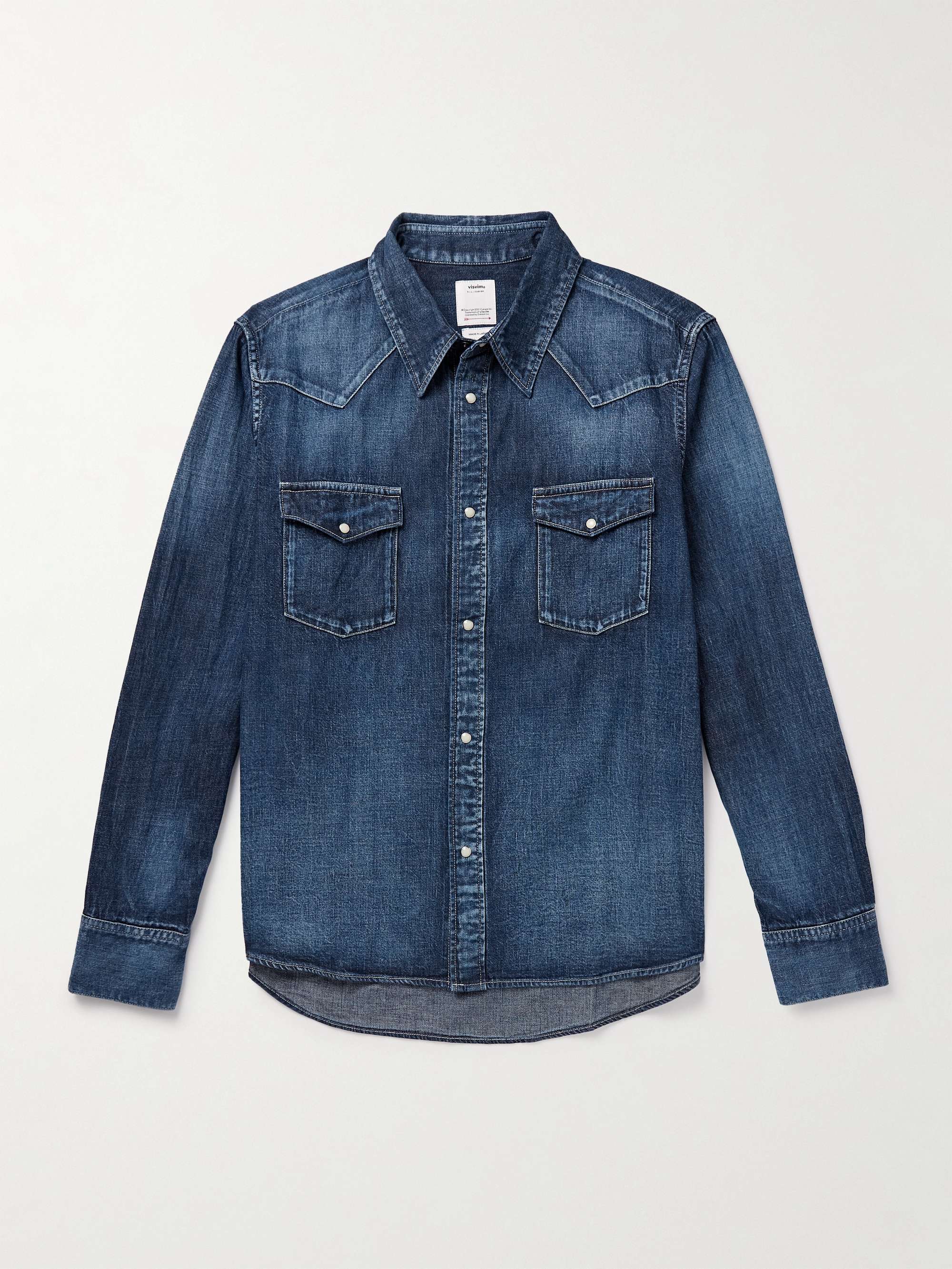Social Sculpture Denim Western Shirt view