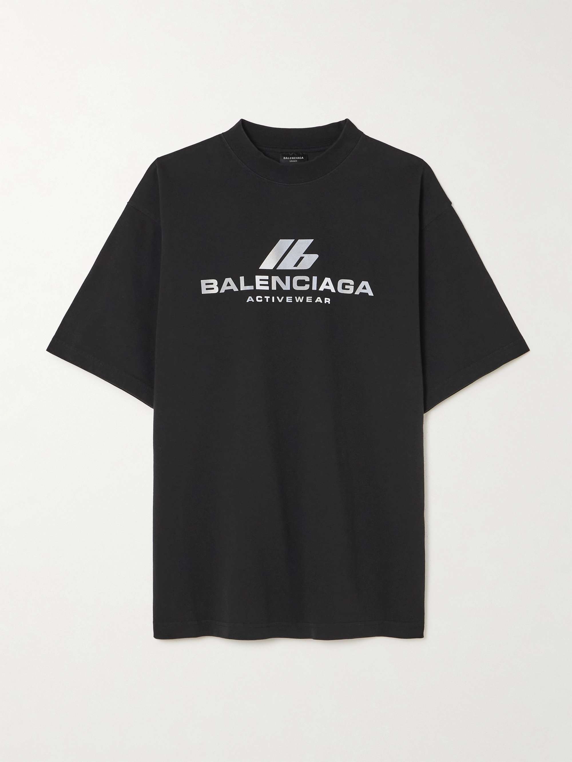 Logo-printed cotton-jersey T-shirt view