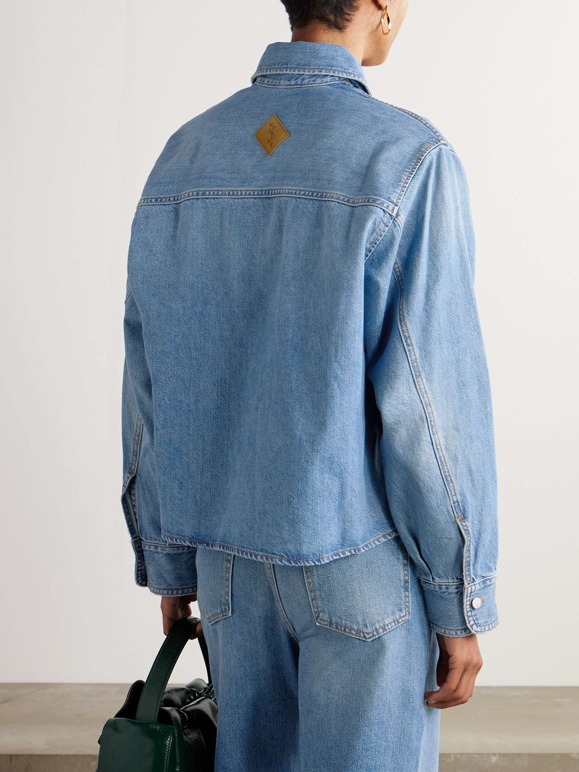 Wanda denim shirt view