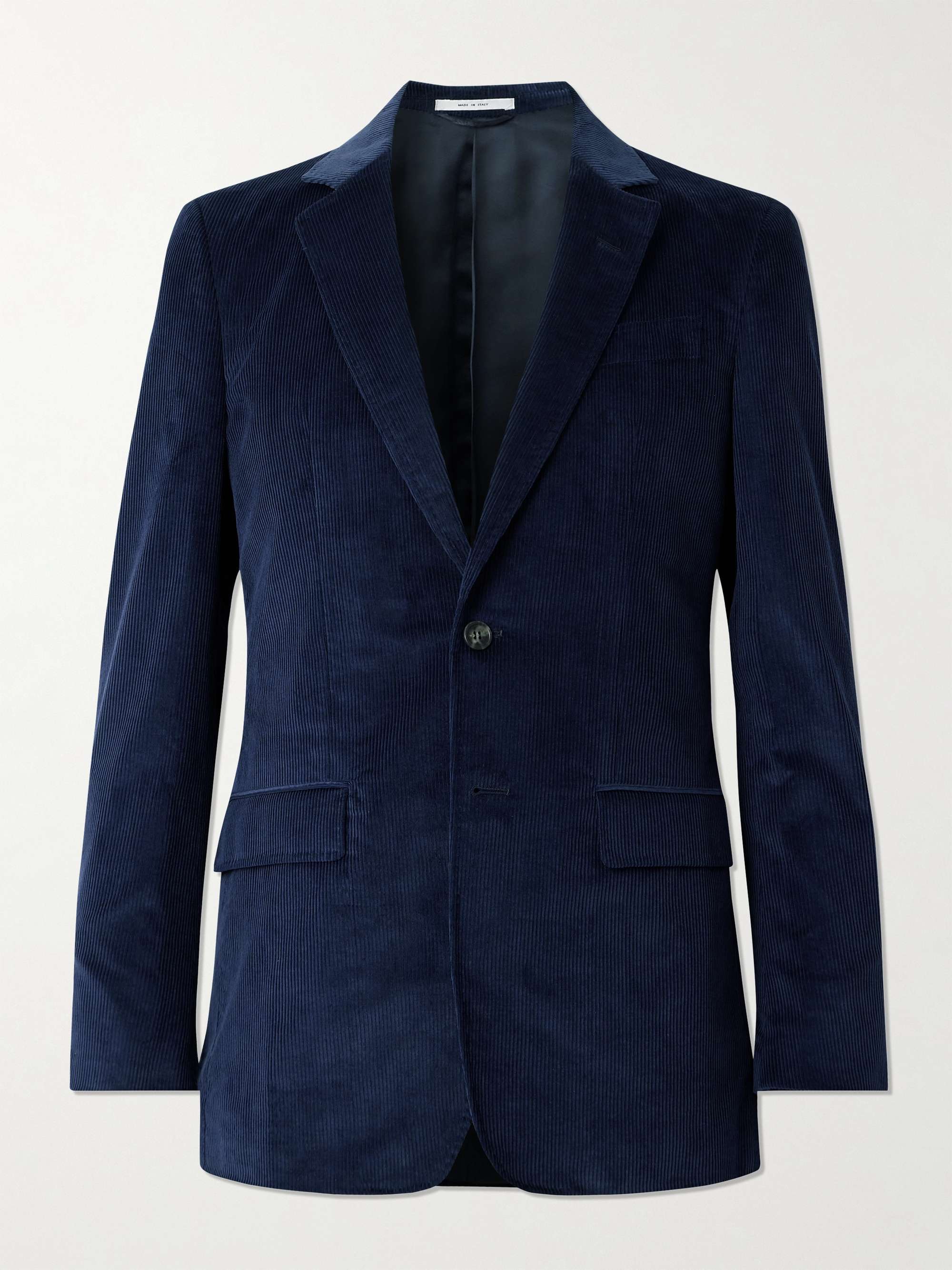 Irving Slim-Fit Cotton-Corduroy Blazer view