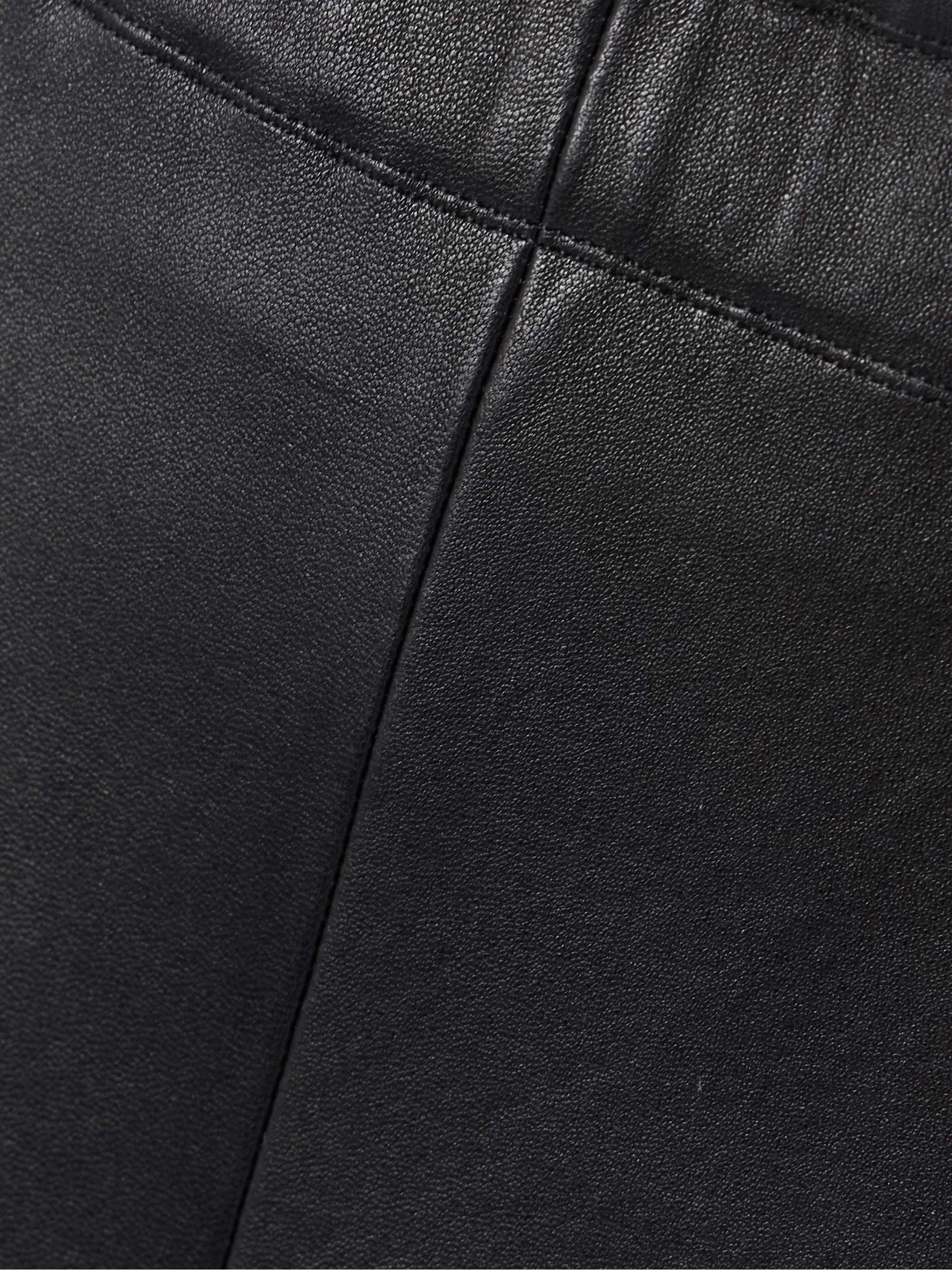 JP Twenty cropped leather flared leggings view