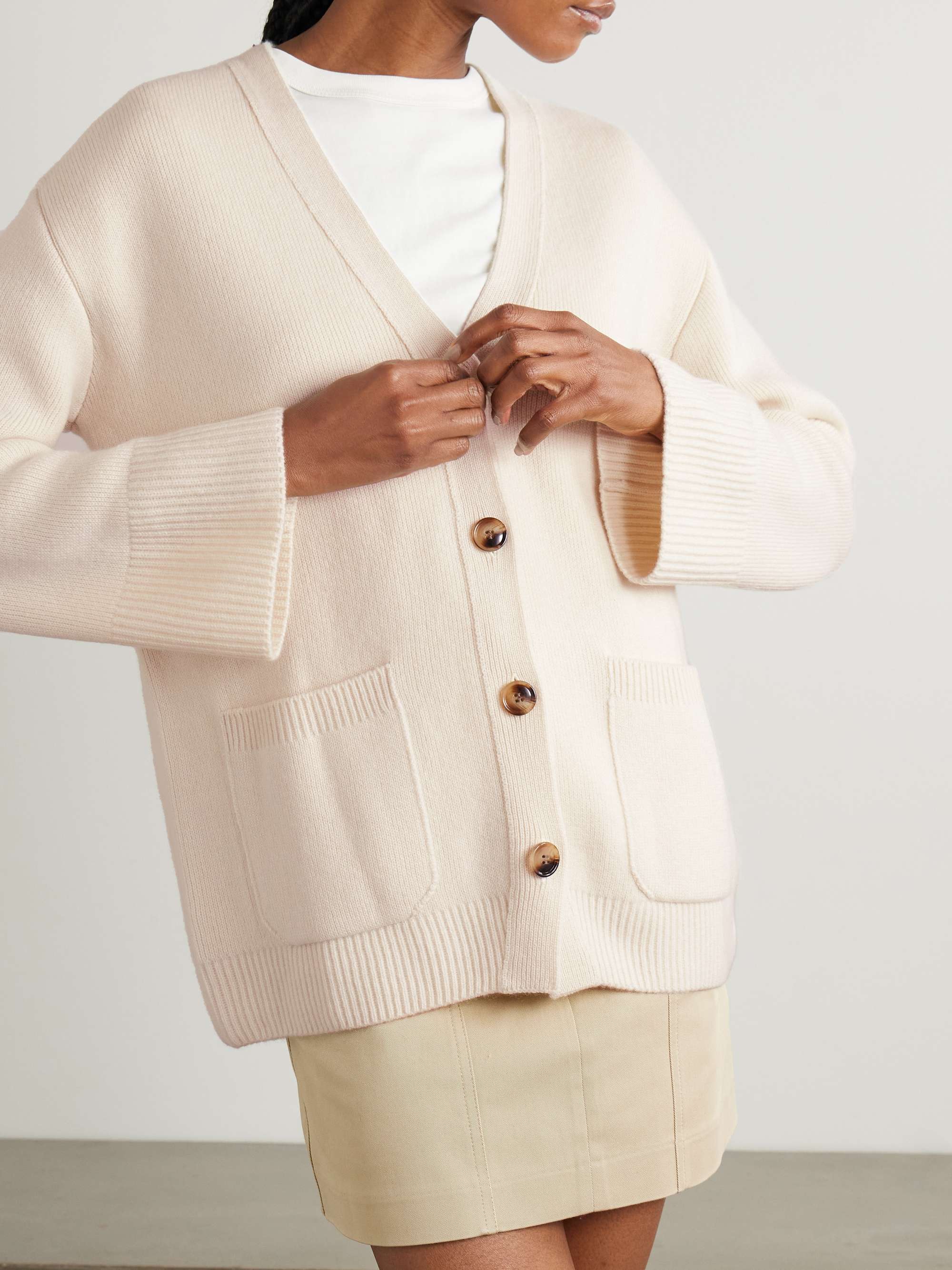 Kellie oversized cashmere cardigan view