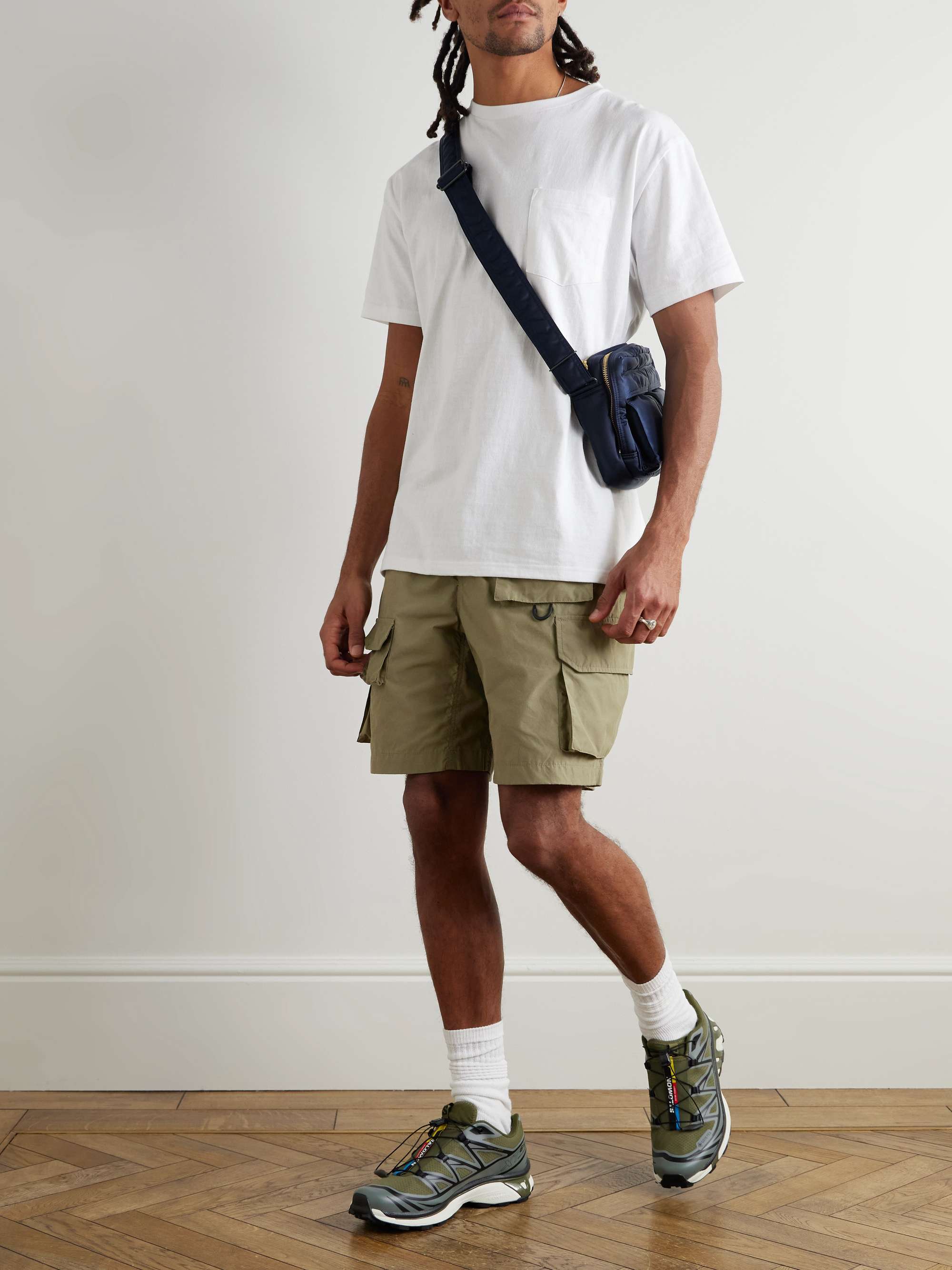 Nyco Straight-Leg Nylon and Cotton-Blend Cargo Shorts view