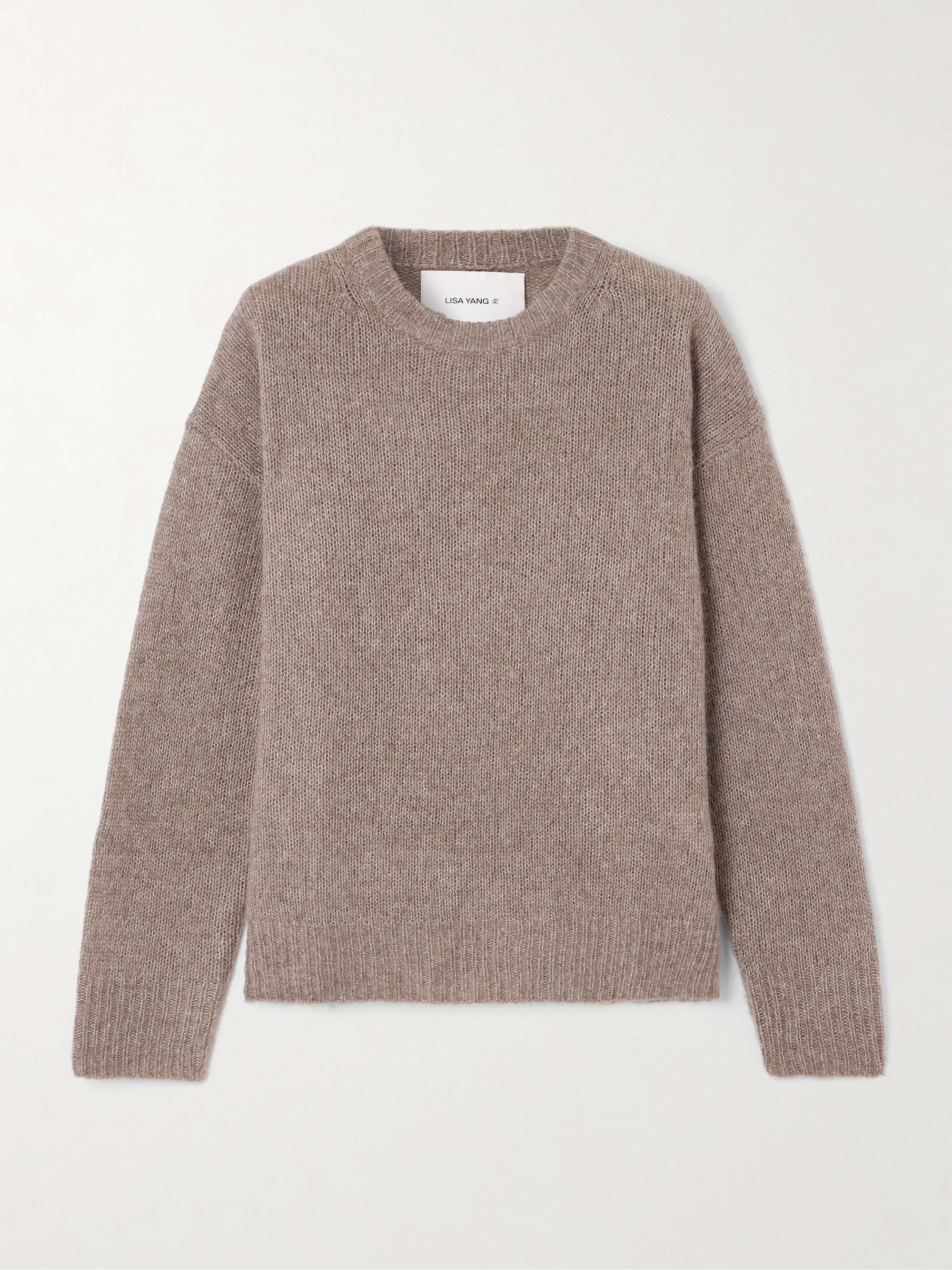 Lova cashmere and silk-blend sweater view