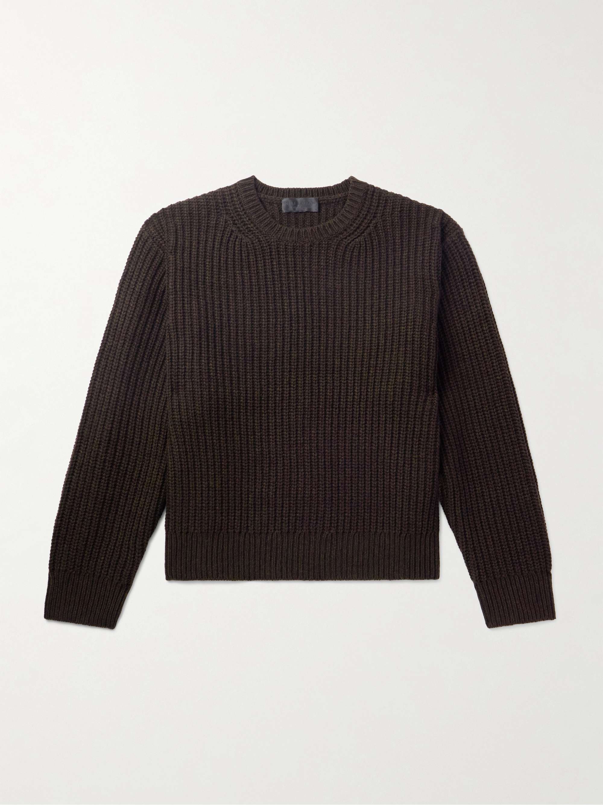 Tyler Ribbed Merino Wool Sweater view
