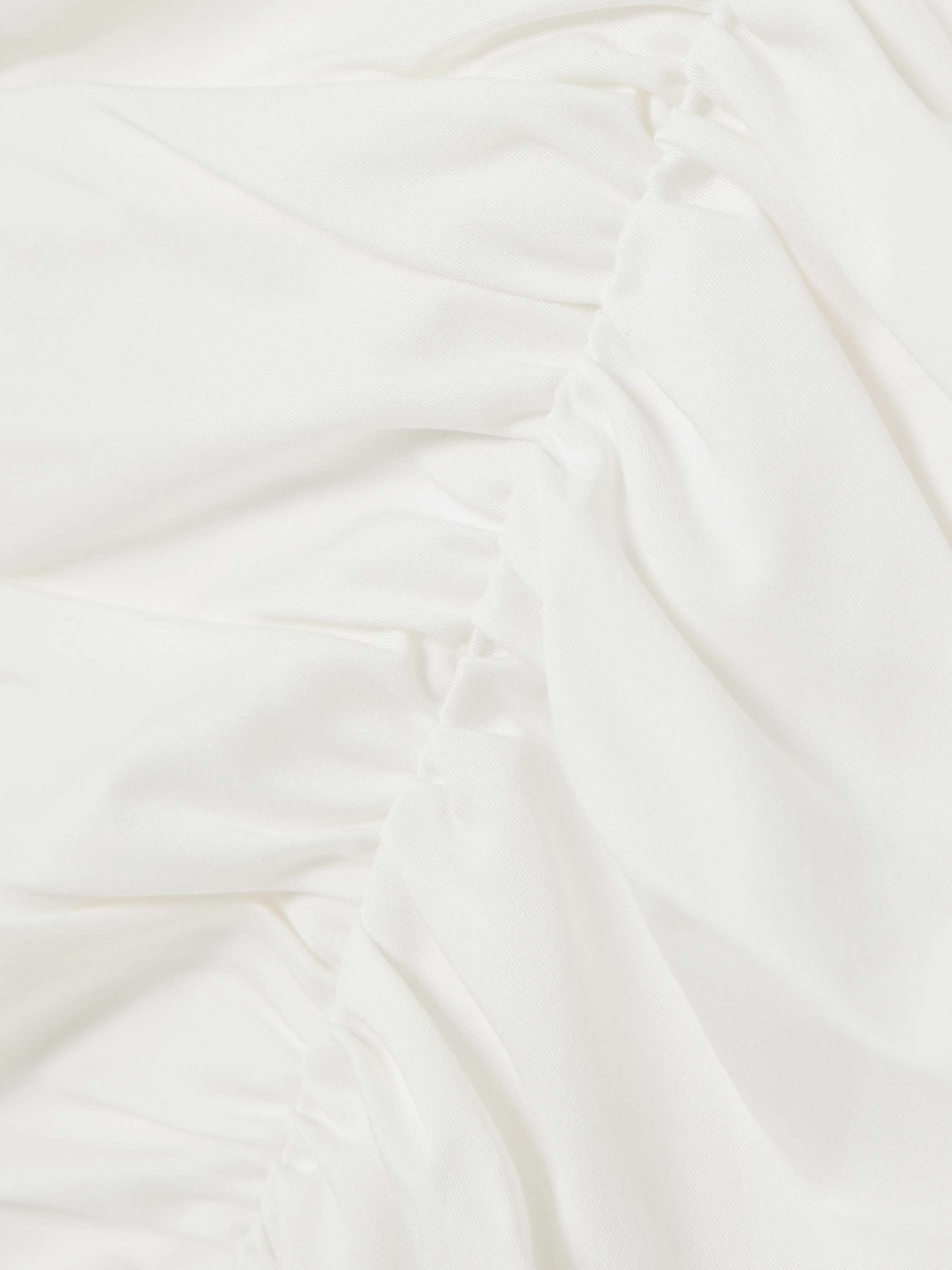 Kath ruched twill mini dress view