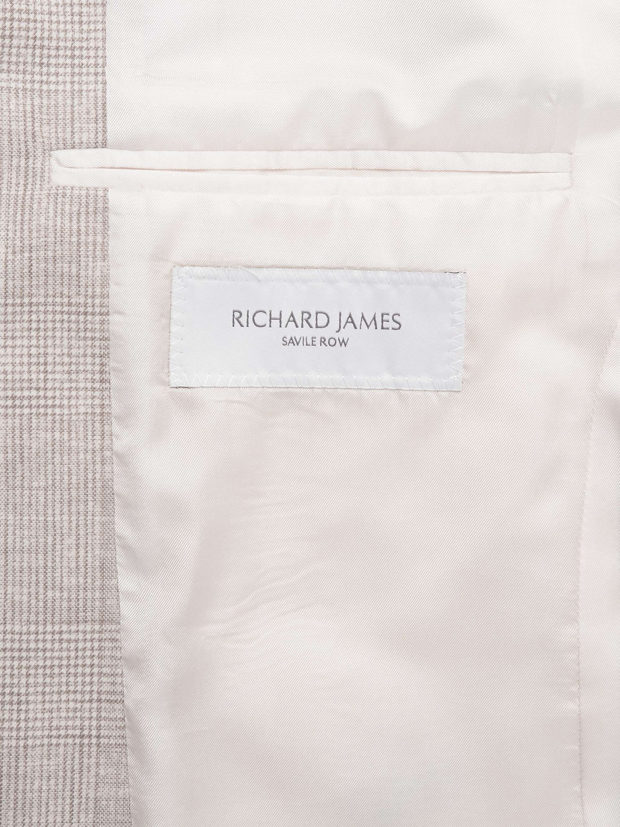 Chapman Checked Virgin Wool Suit Jacket view