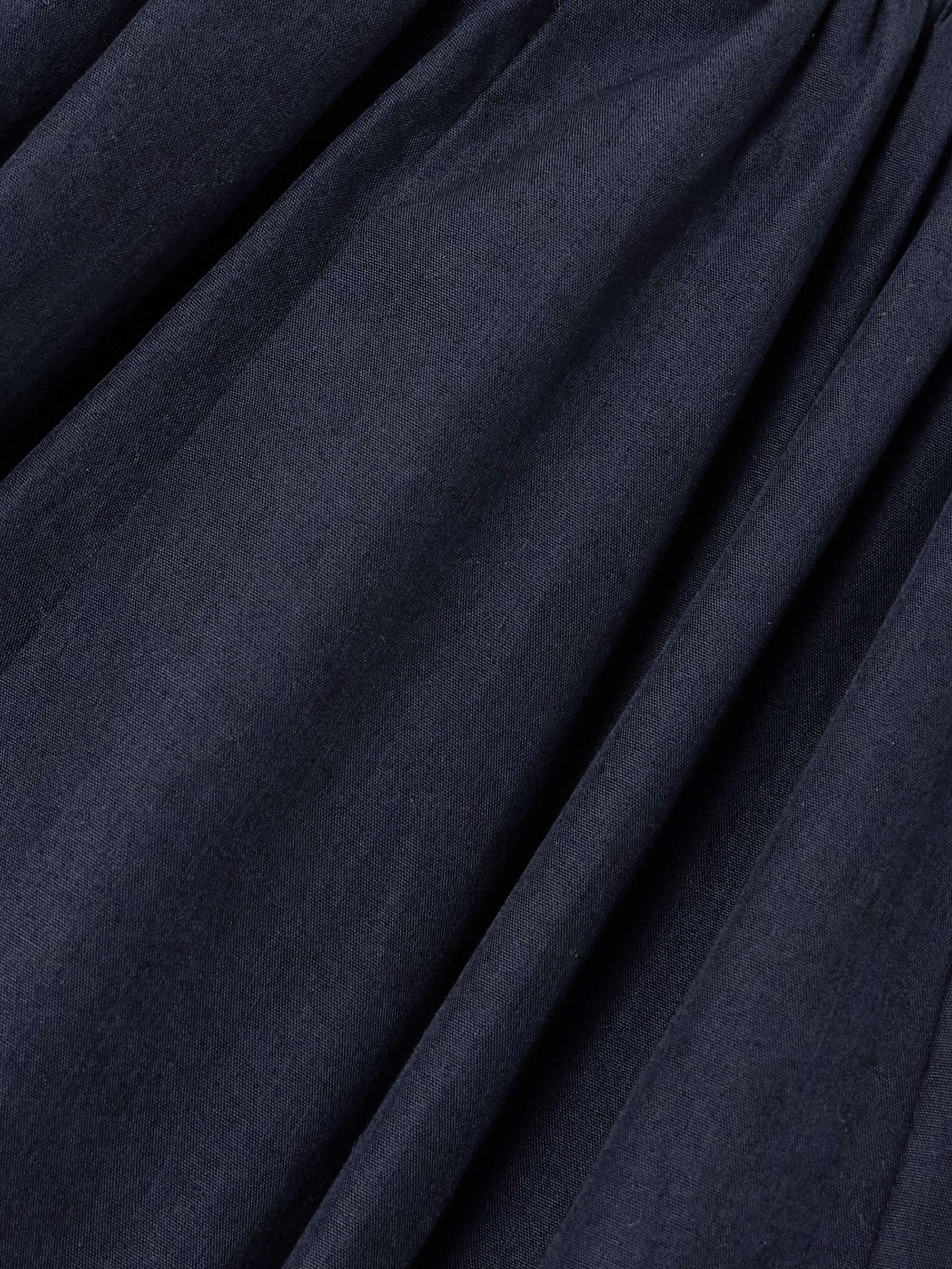 Cotton-poplin mini skirt view