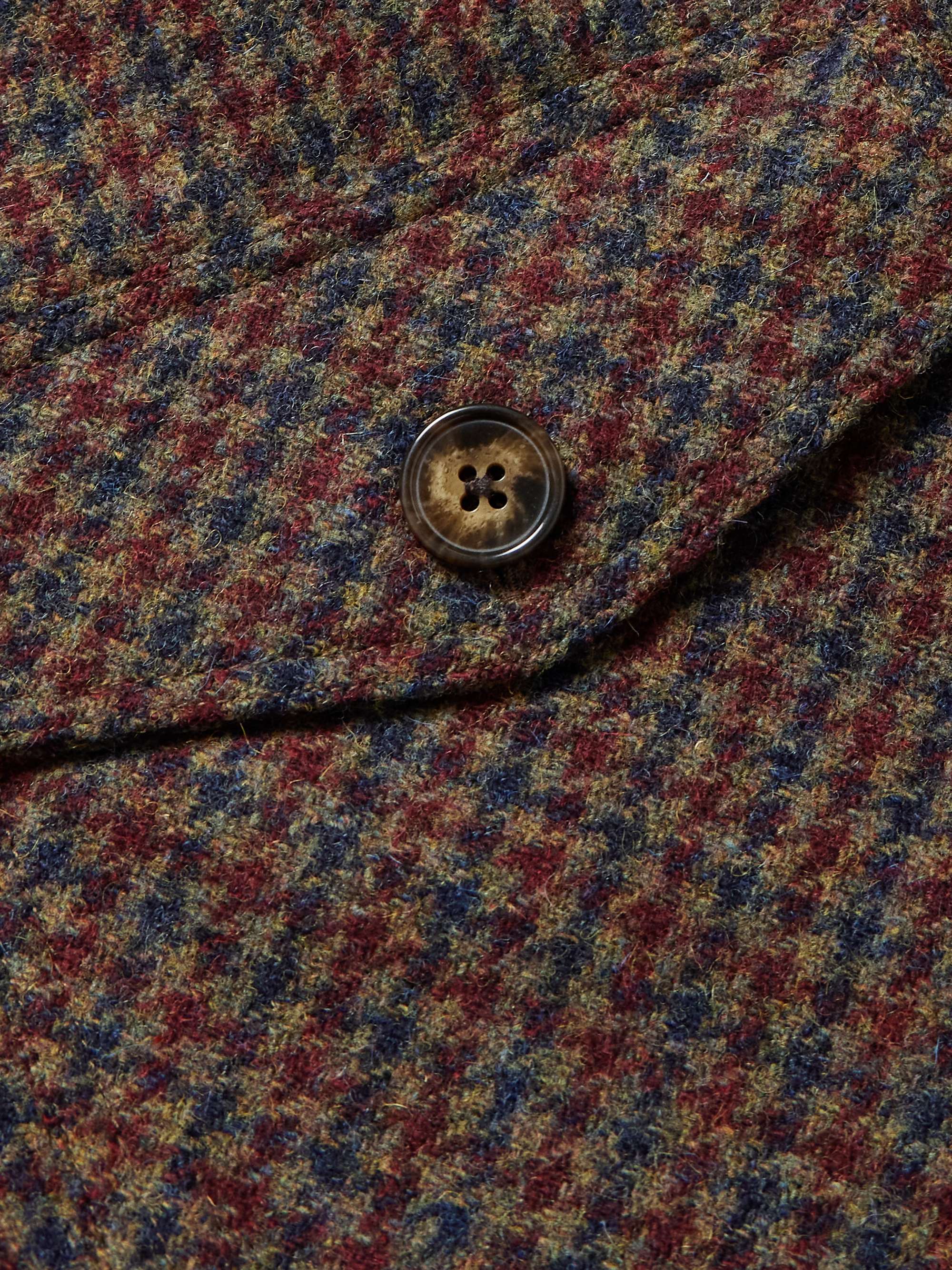 Valle Checked Tweed Overshirt view