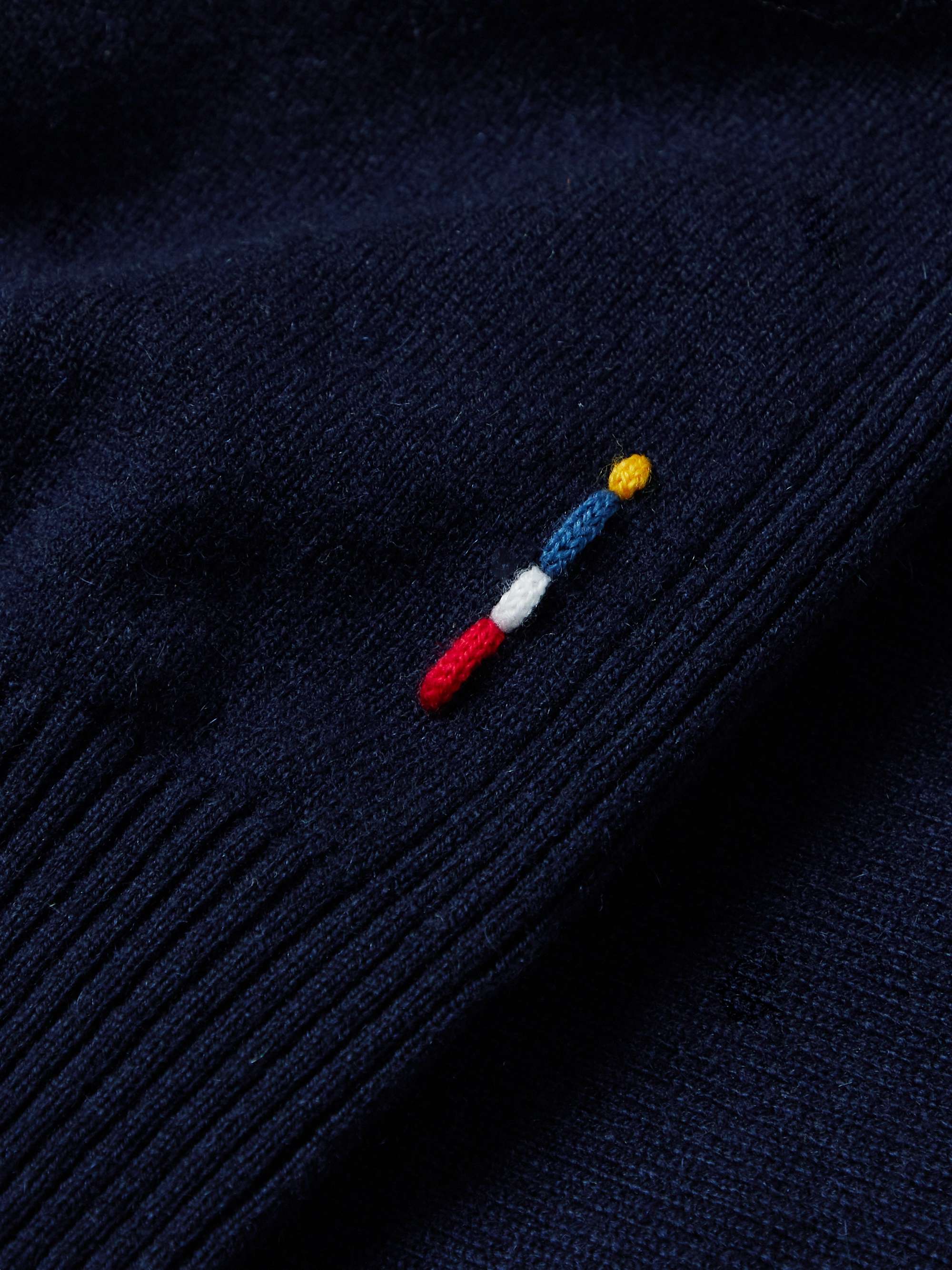 Hoyt Cashmere Half-Zip Sweater view