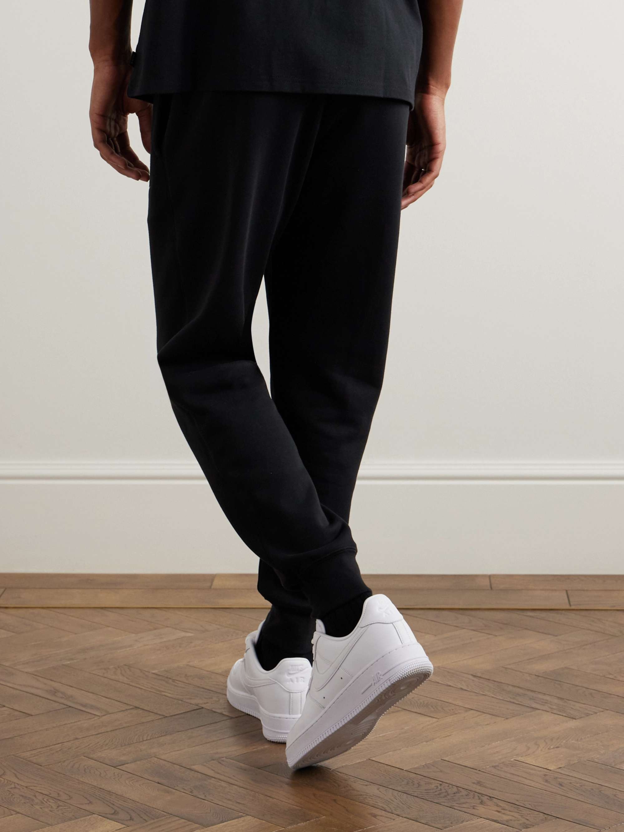 NSW Tapered Cotton-Blend Jersey Sweatpants view