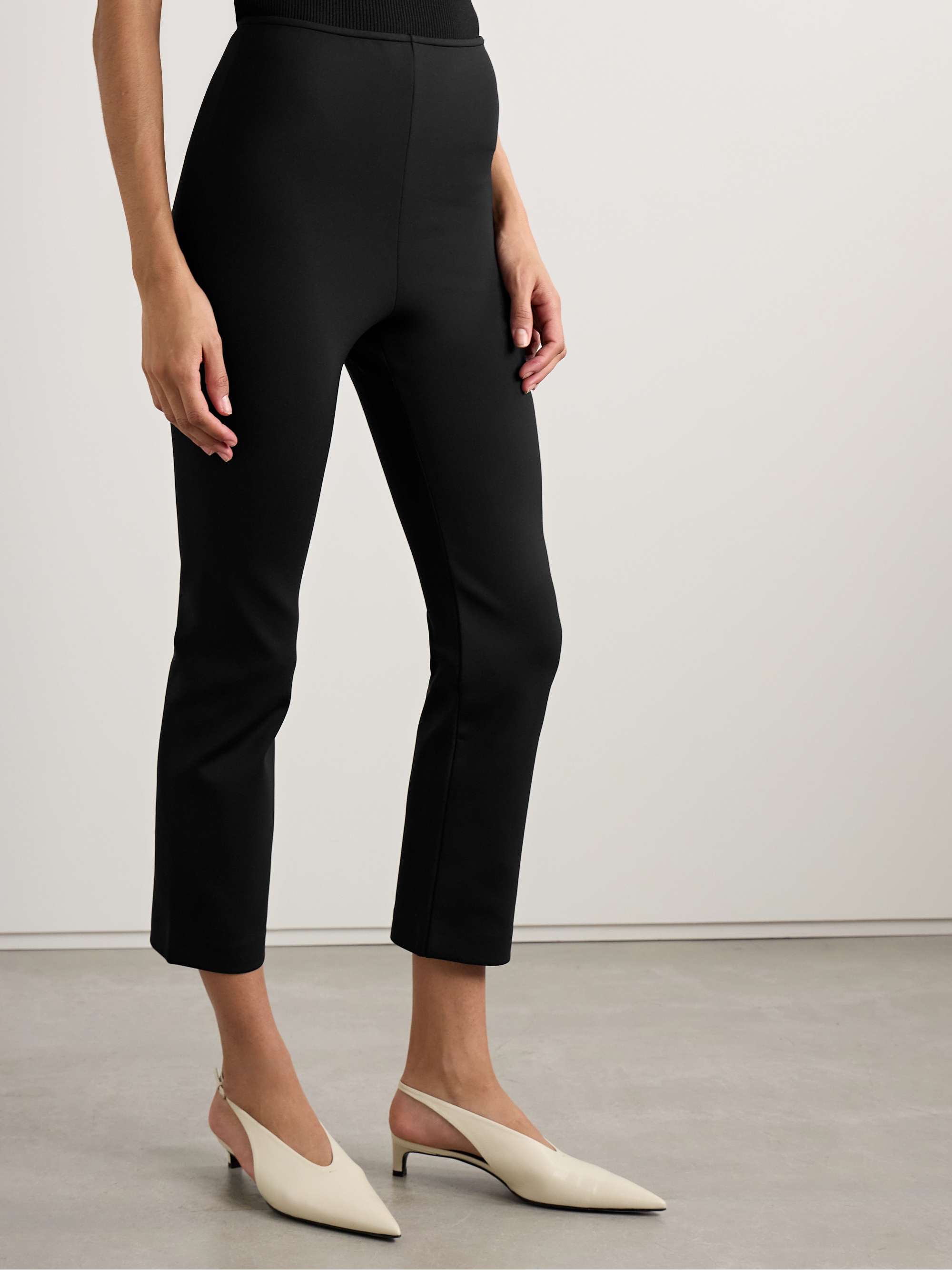 Shim stretch-ponte skinny pants view
