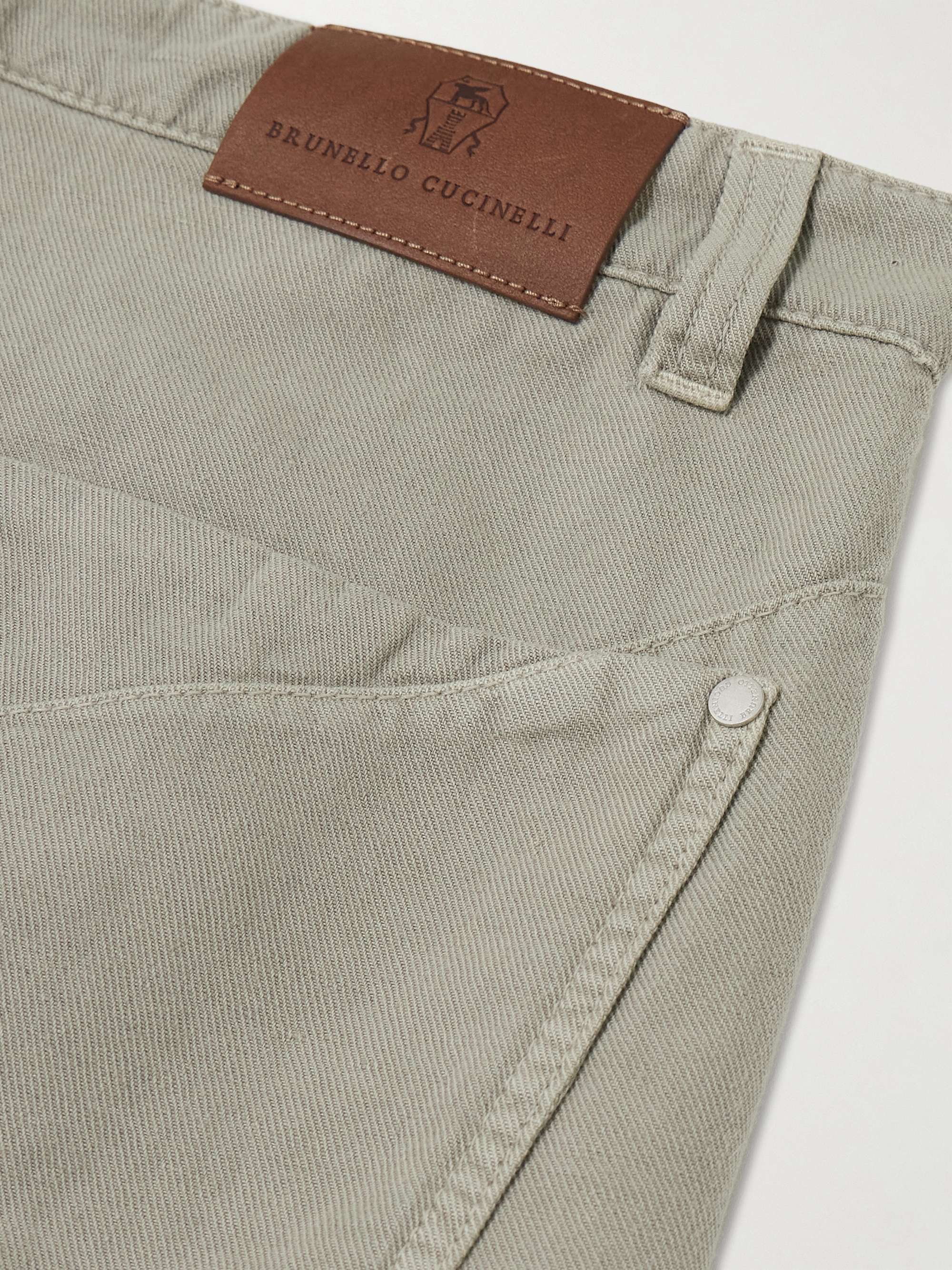 High-rise wide-leg jeans view