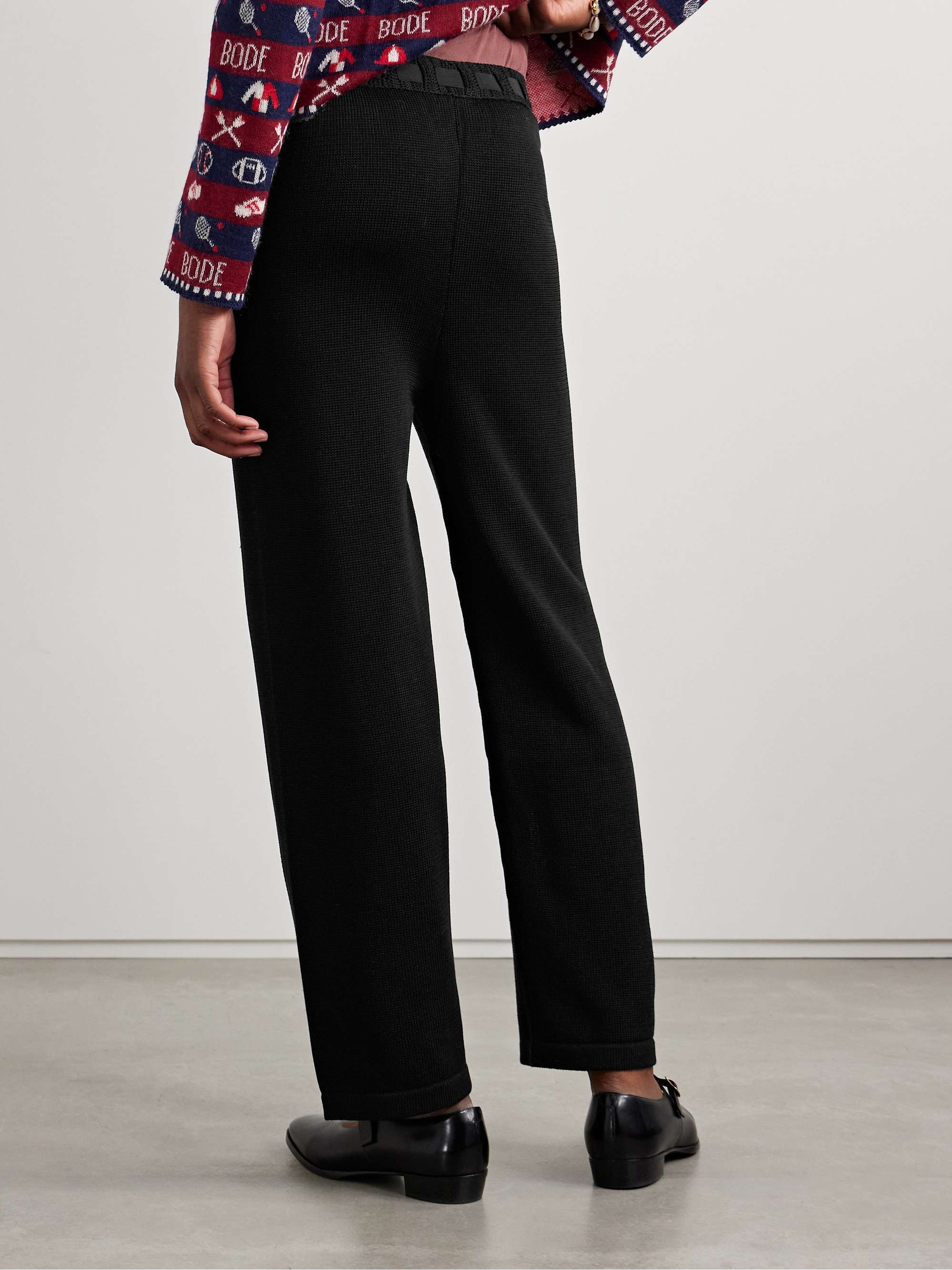 Johnny cotton straight-leg pants view