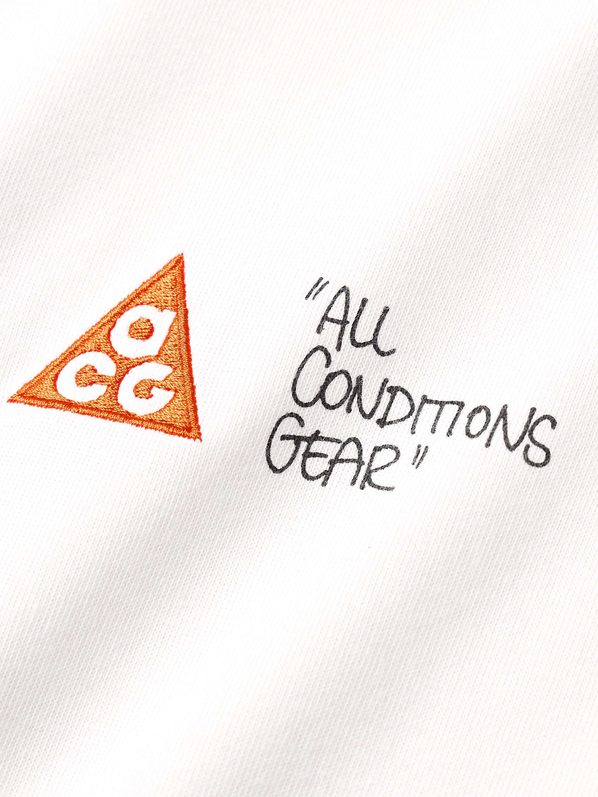 ACG Logo-Embroidered Printed Dri-FIT T-Shirt view